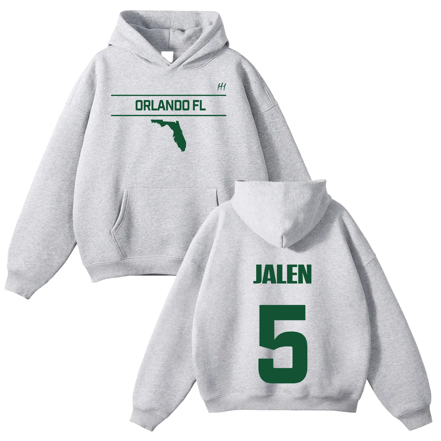Jalen Jamal Escontrias Oversize Fleeced Hoodie