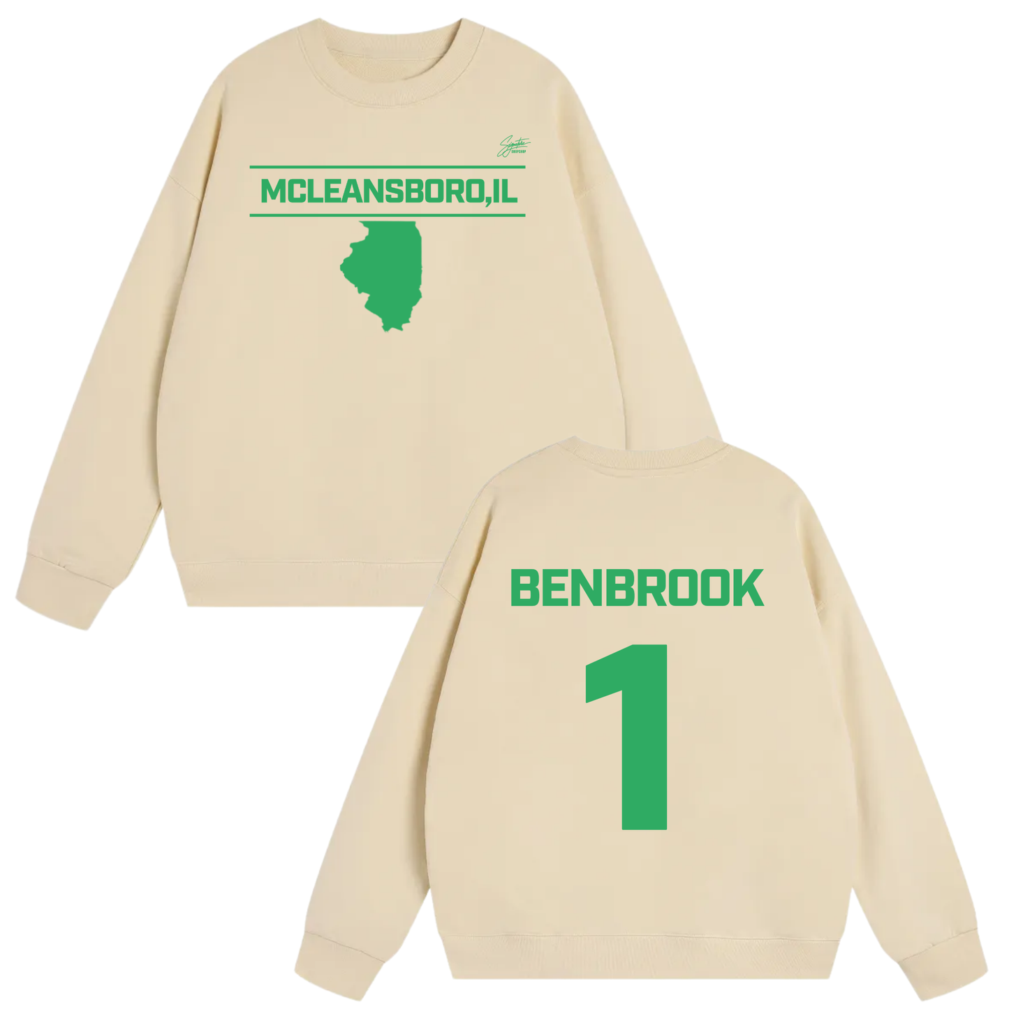 Dallas Benbrook Heavyweight Crewneck Sweatshirt