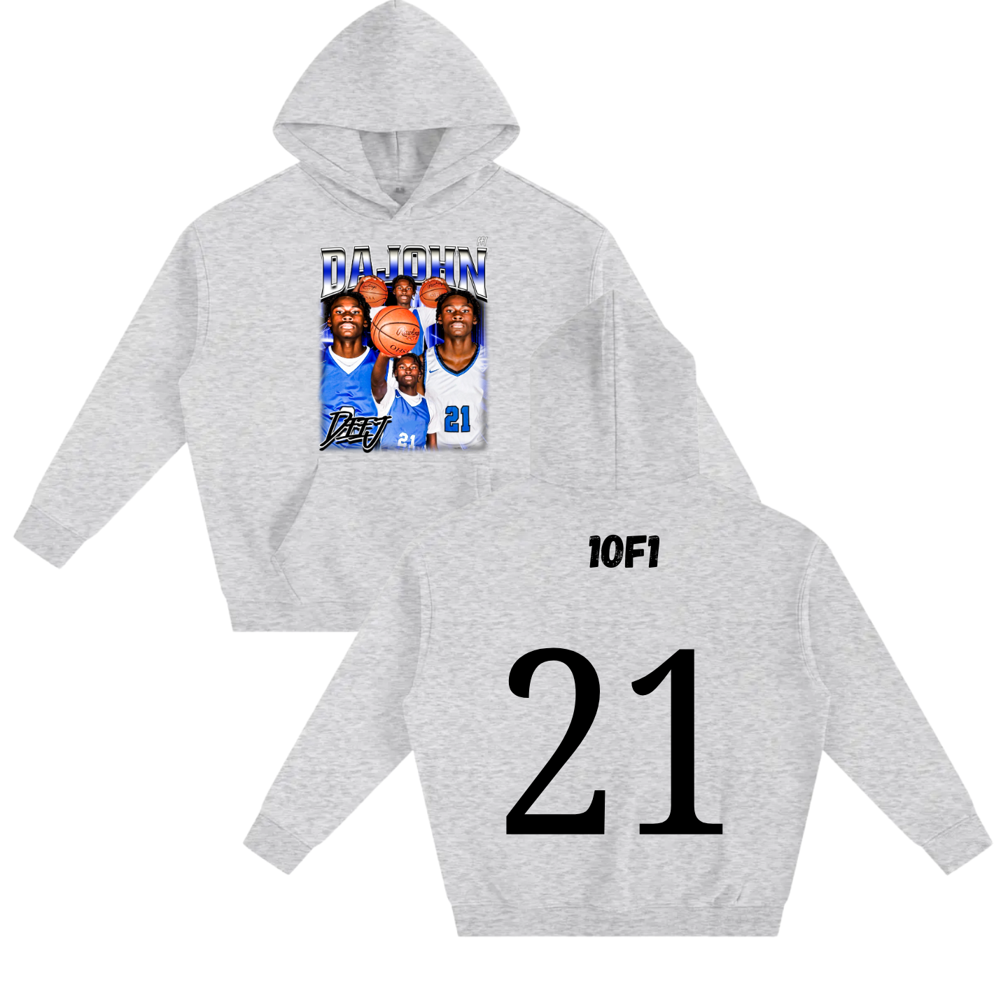 Dajohn Oversize Fleeced Hoodie