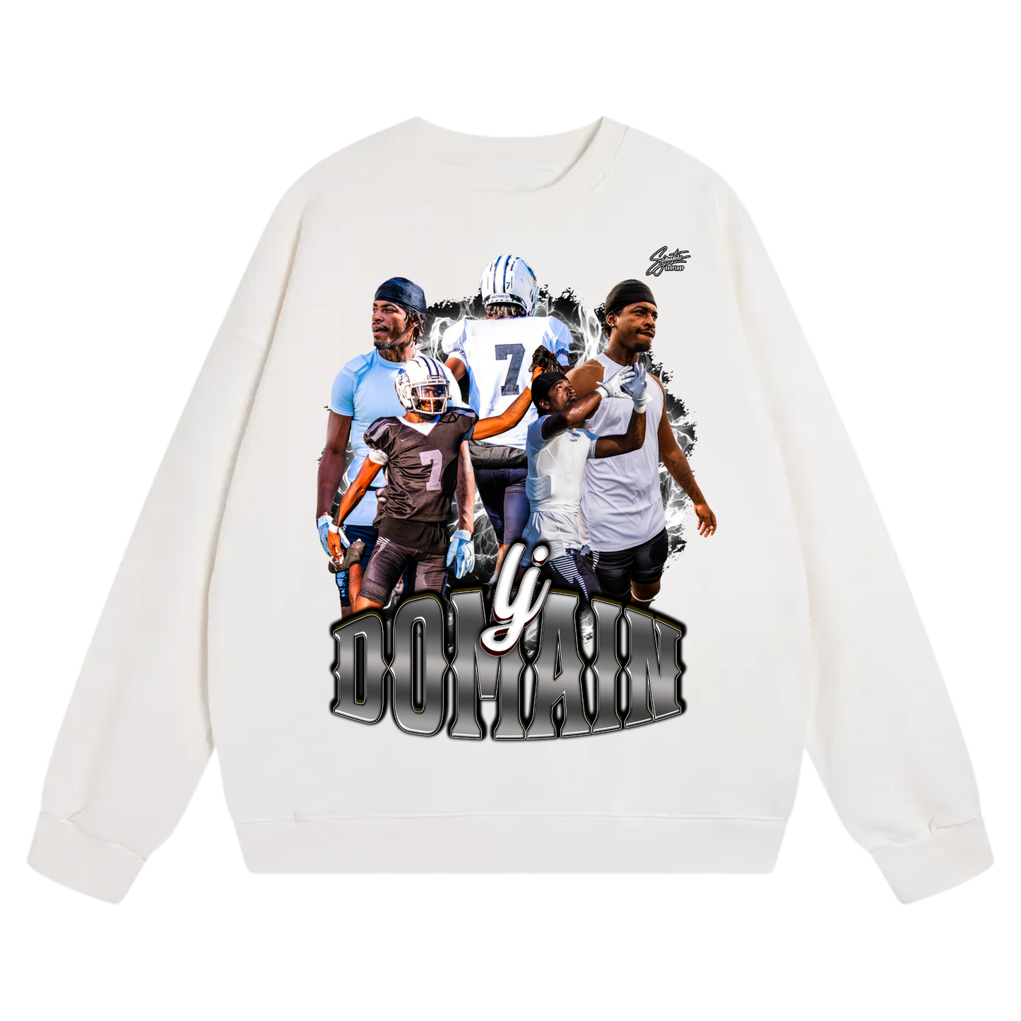 lj domain Heavyweight Crewneck Sweatshirt