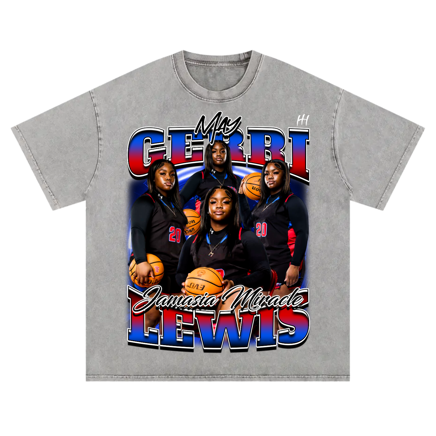 Gerri Jamasia Miracle Lewis Oversized T-shirt