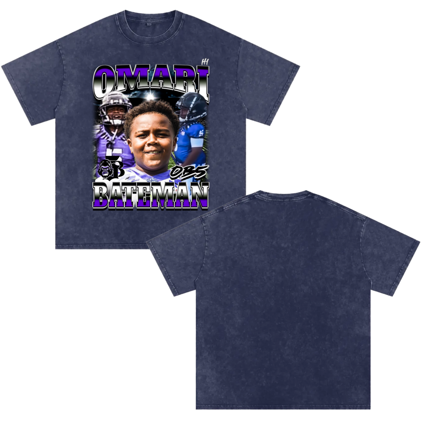 Omari Bateman Heavyweight Oversized T-shirt