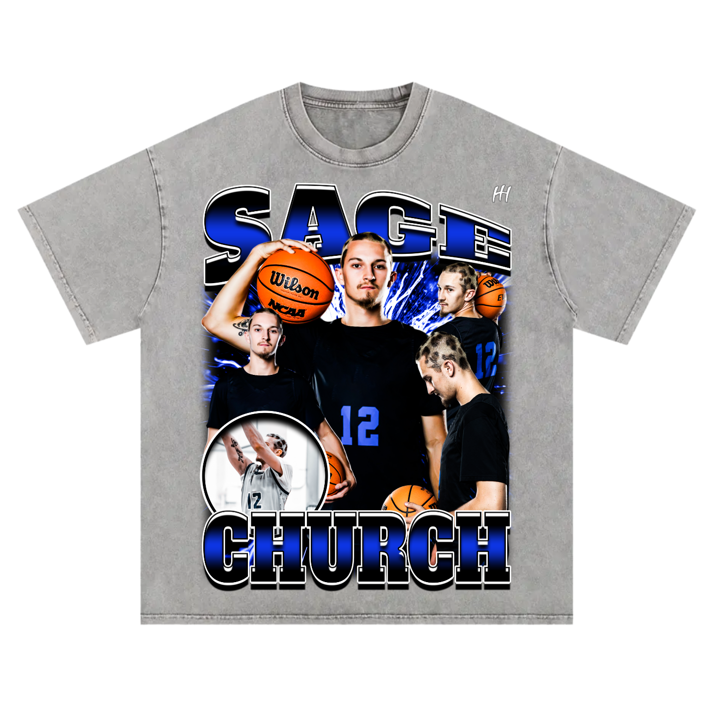 Sage Church Heavyweight Oversized T-shirt