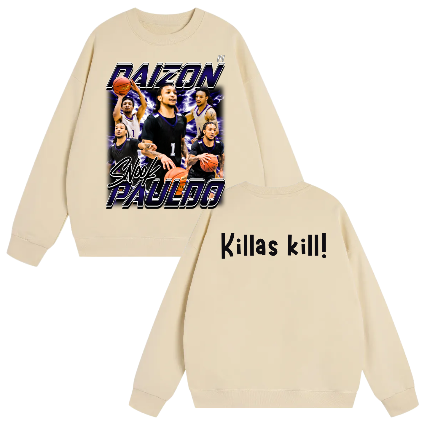 Daizon Pauldo Heavyweight Crewneck Sweatshirt