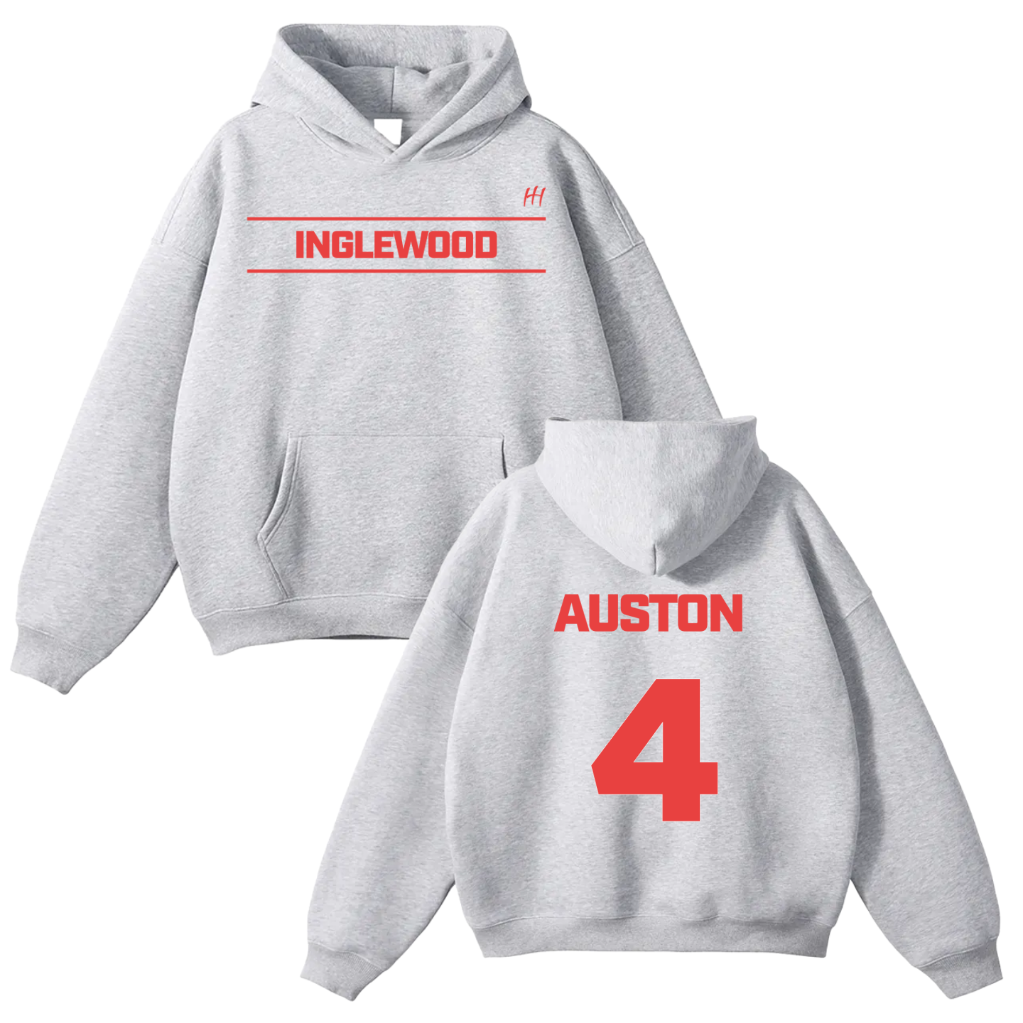 Justin Auston Oversize Fleeced Hoodie