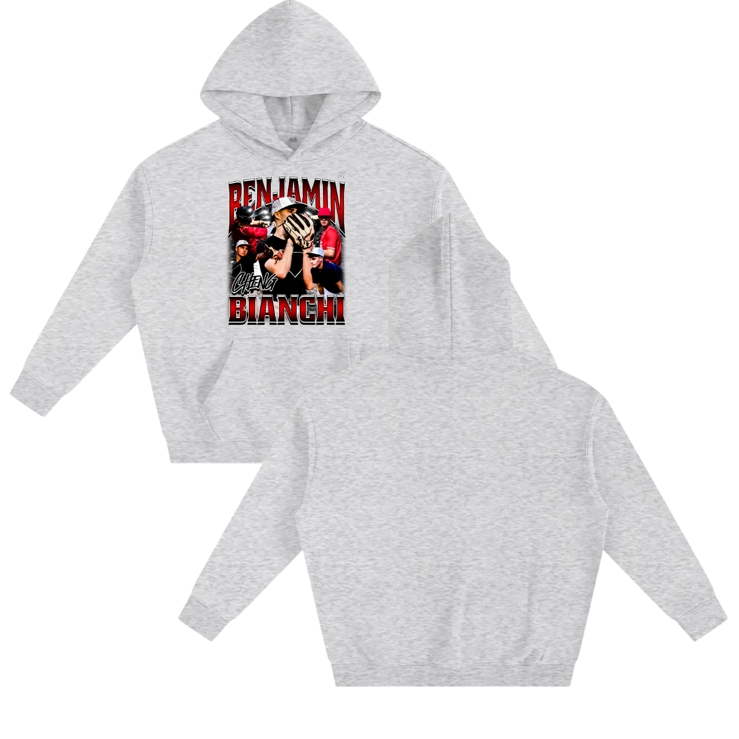 Benjamin Bianchi Oversize Fleeced Hoodie