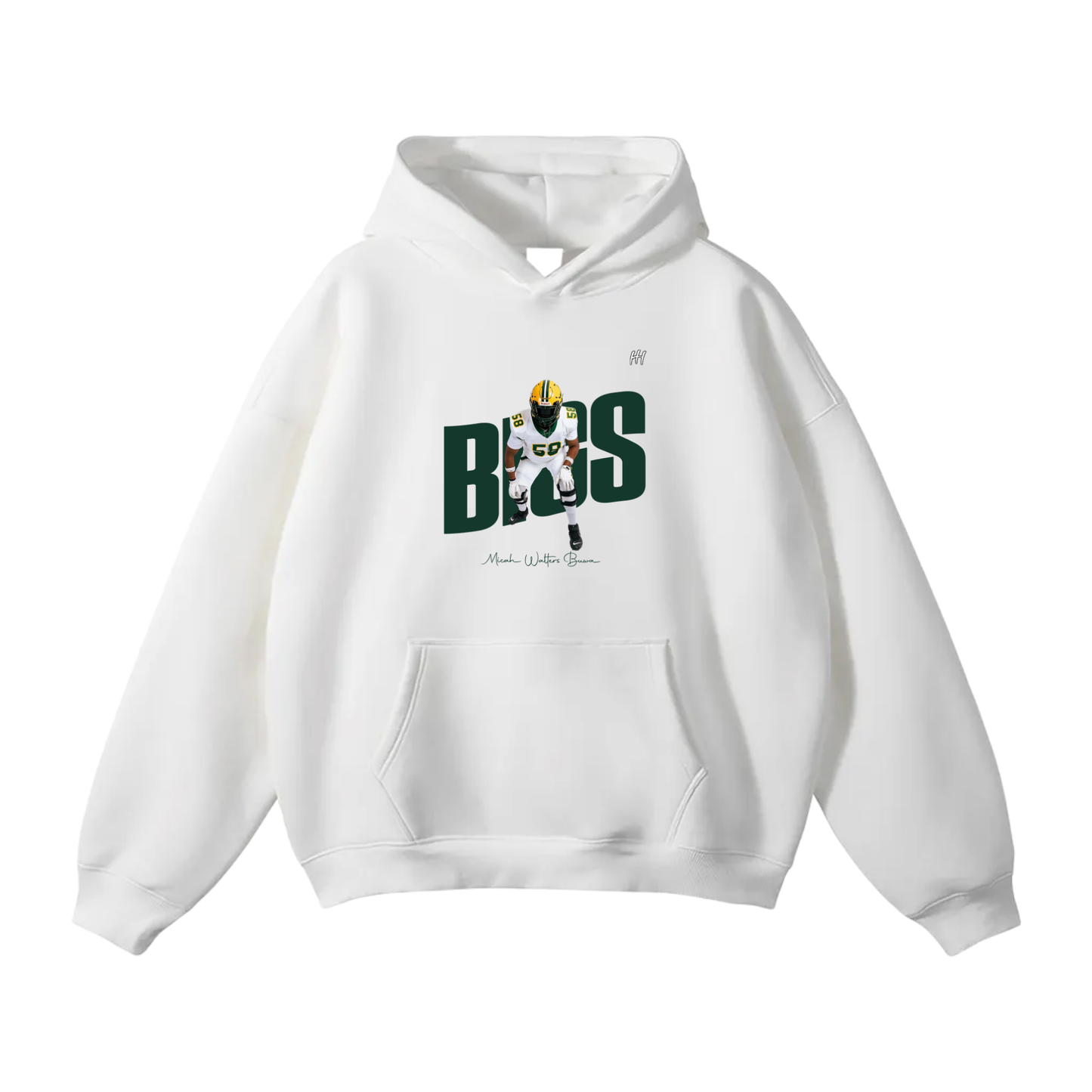 Micah Williams Buwa Oversize Fleeced Hoodie