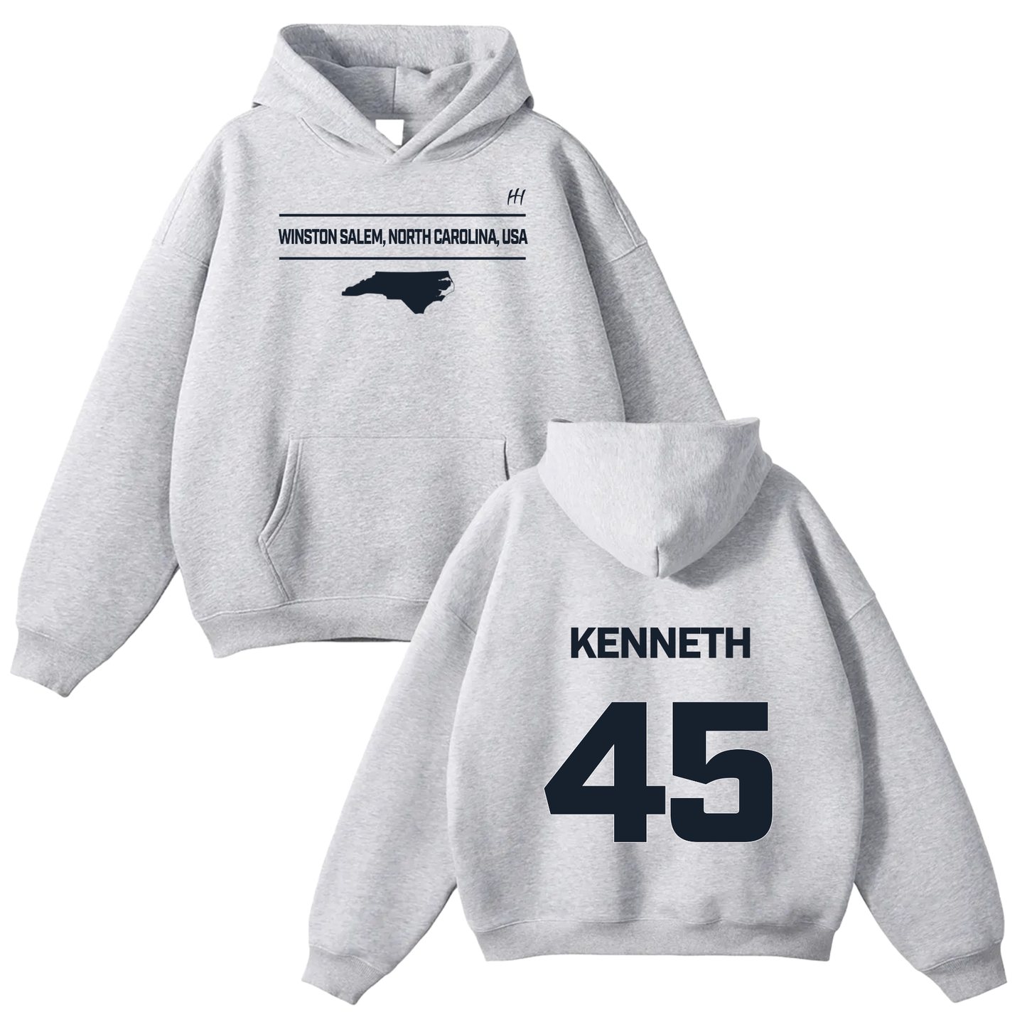 Kenneth Patten Jr Oversize Fleeced Hoodie