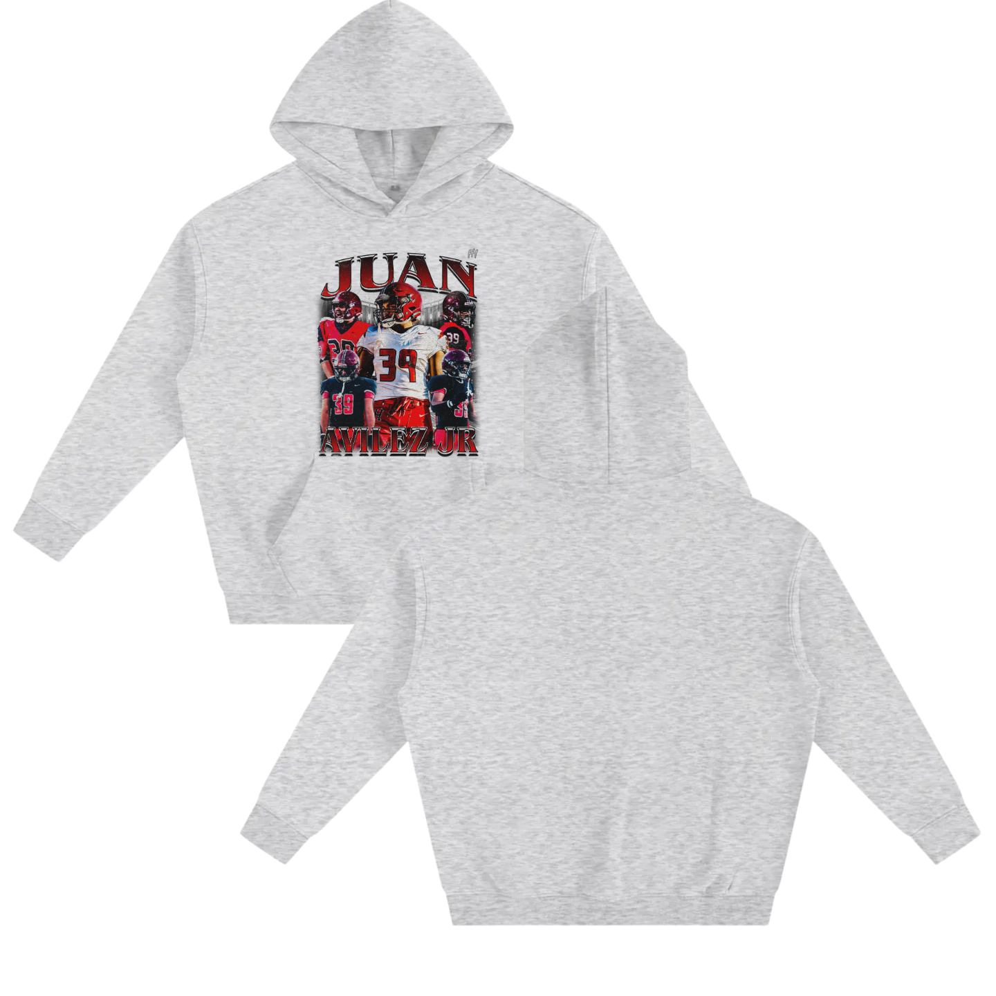 Juan Avilez JR Oversize Fleeced Hoodie