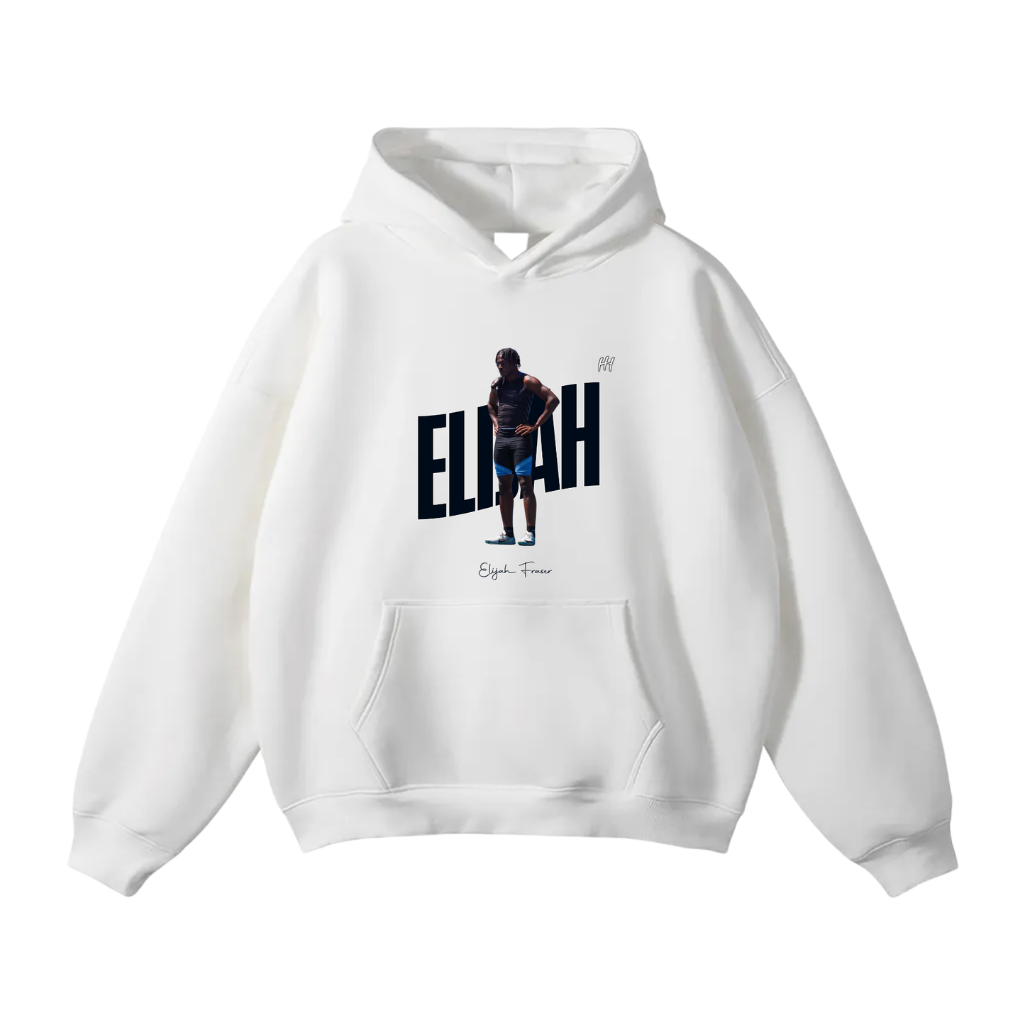 Elijah Fraser Oversize Fleeced Hoodie