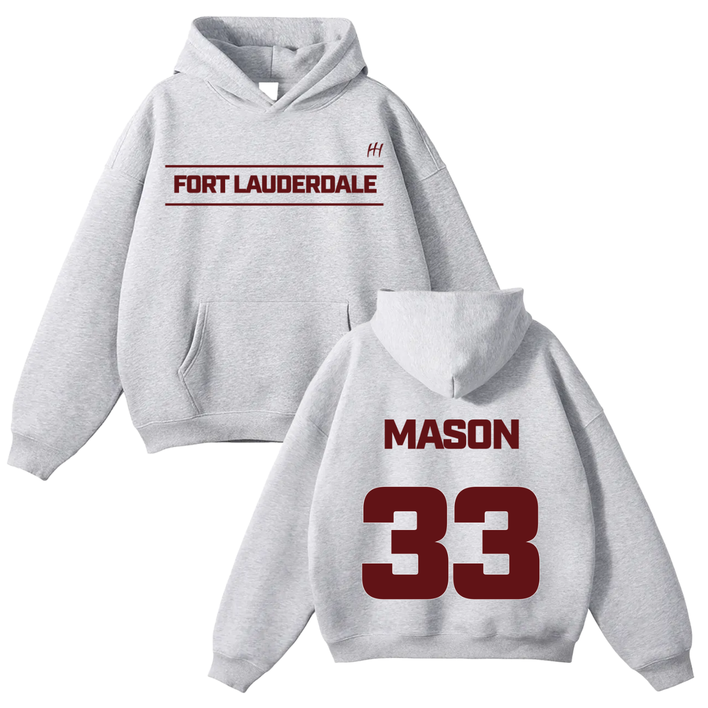 Donte Mason Oversize Fleeced Hoodie