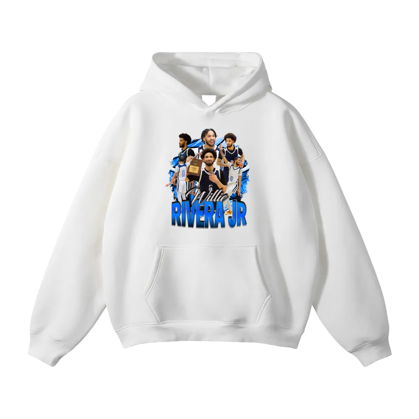 Willie Rivera Jr Oversize Fleeced Hoodie