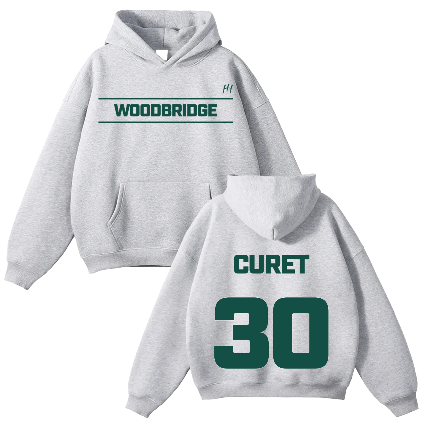James Curet Oversize Fleeced Hoodie