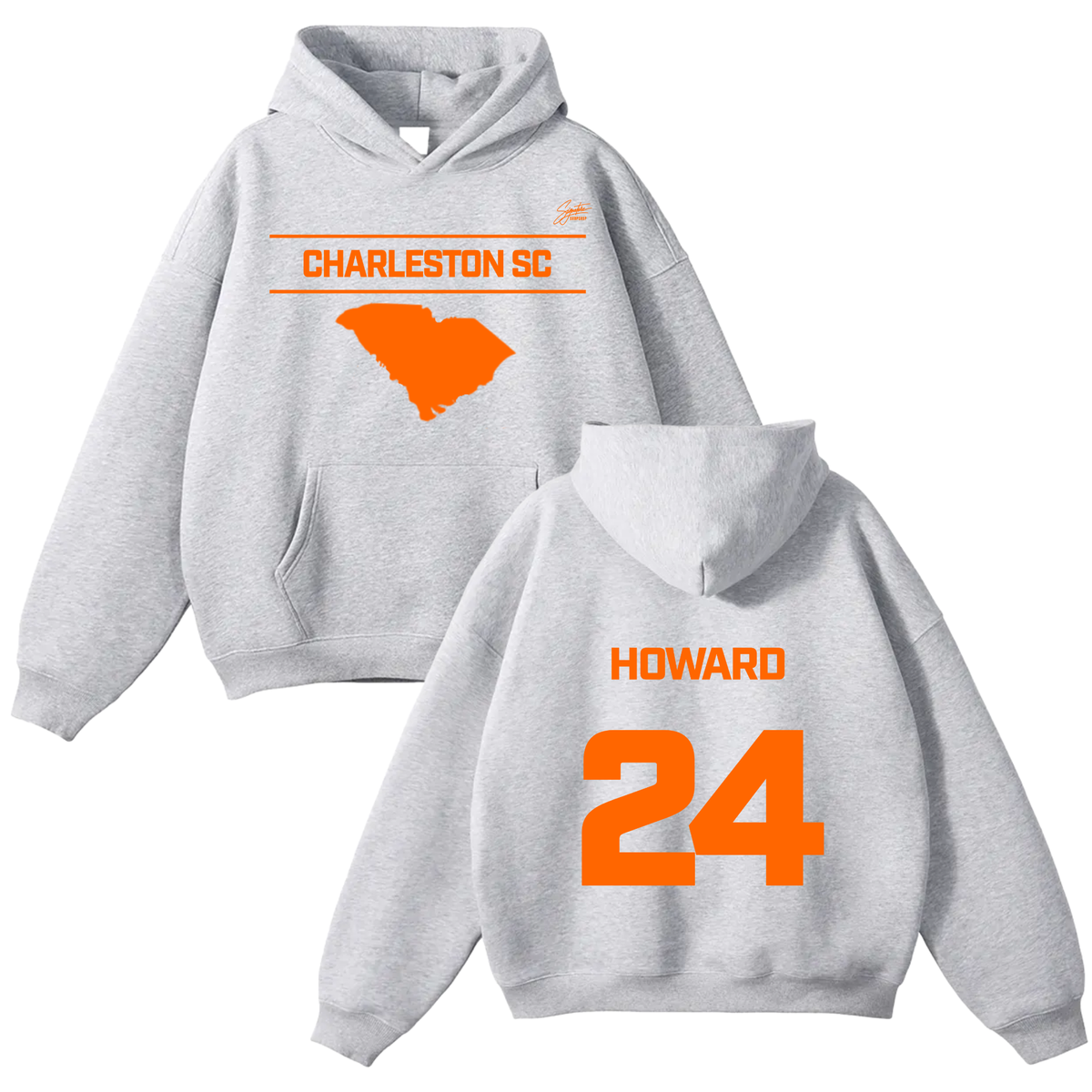 Ryian Howard Oversize Fleeced Hoodie