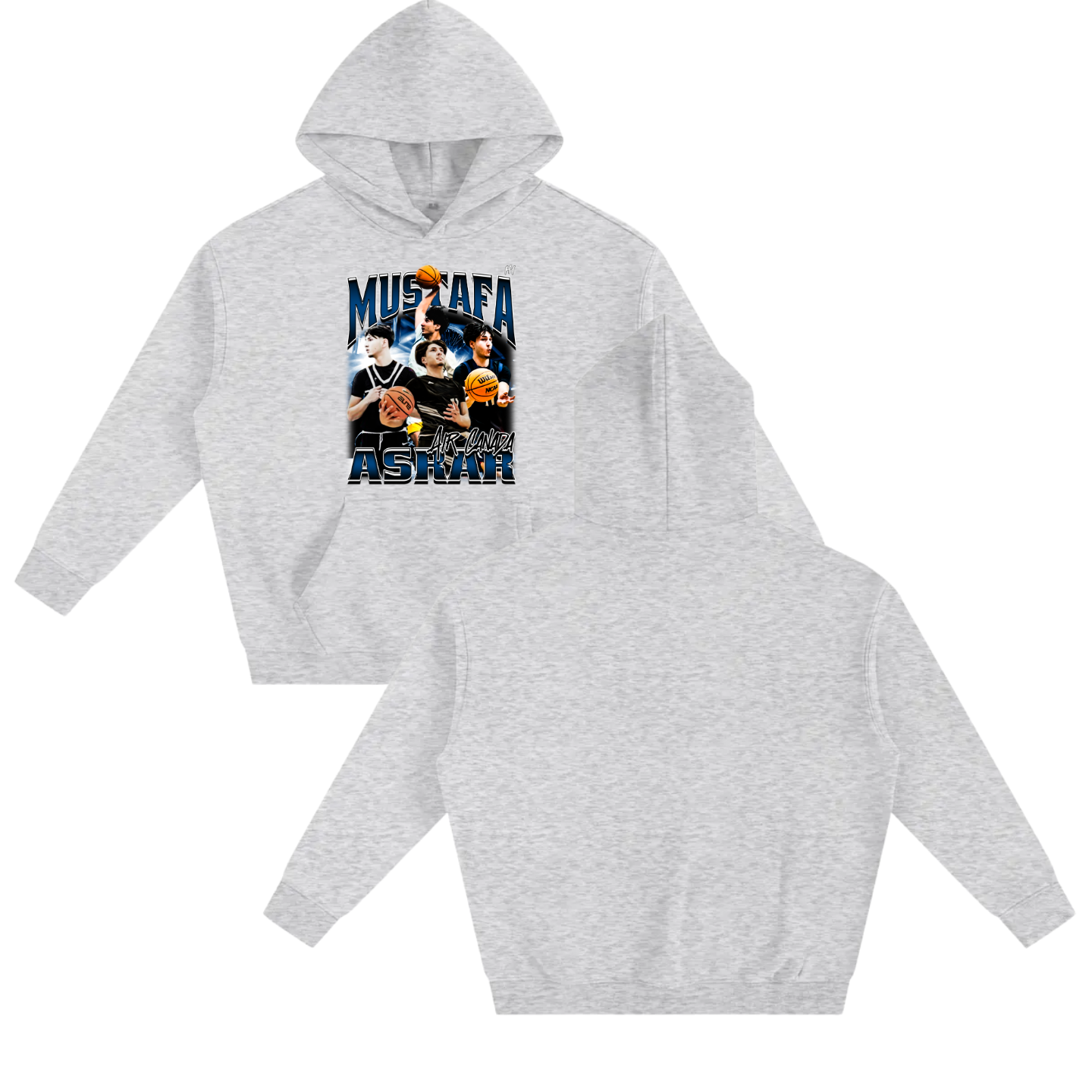 Mustafa Asrar Oversize Fleeced Hoodie