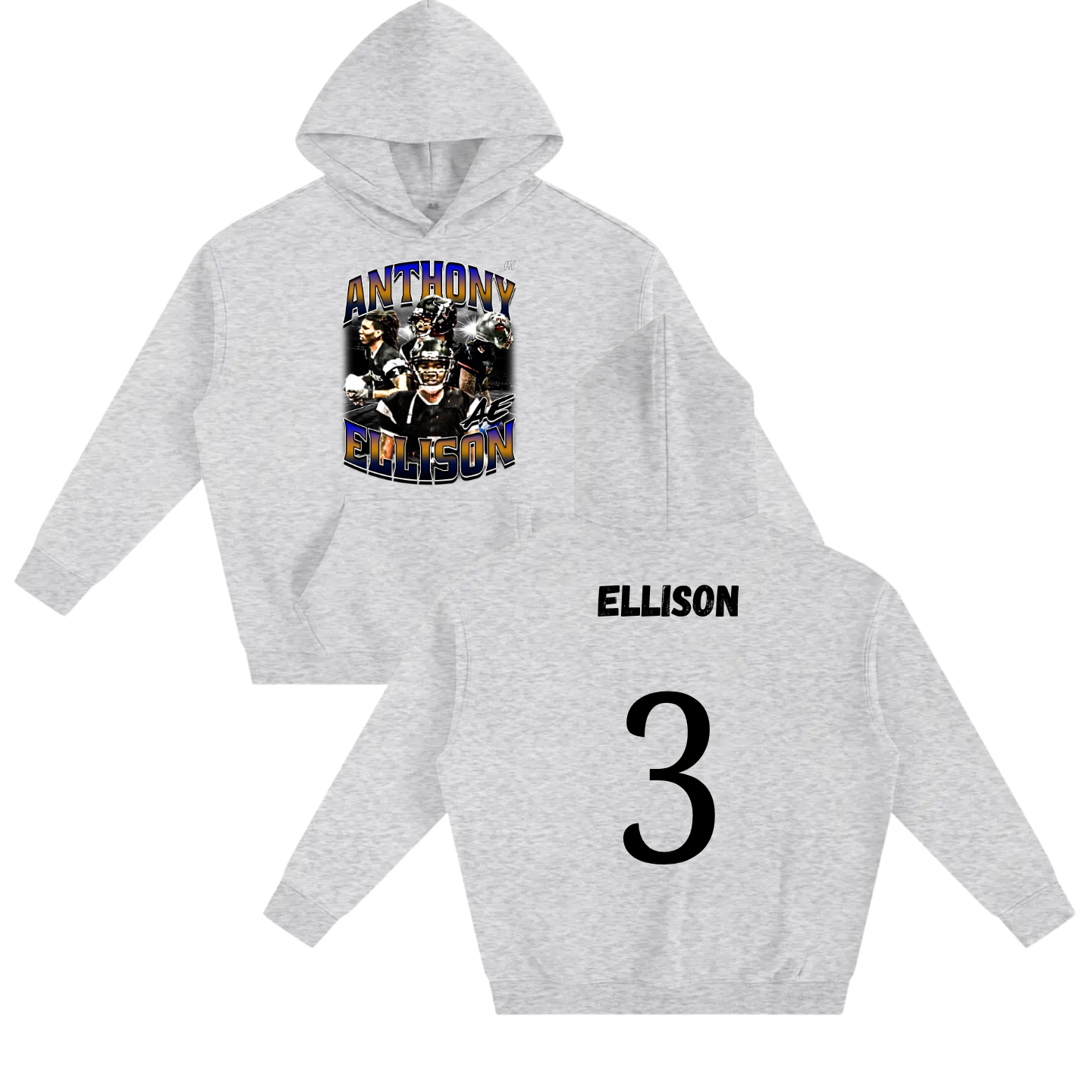 Anthony Ellison Oversize Fleeced Hoodie