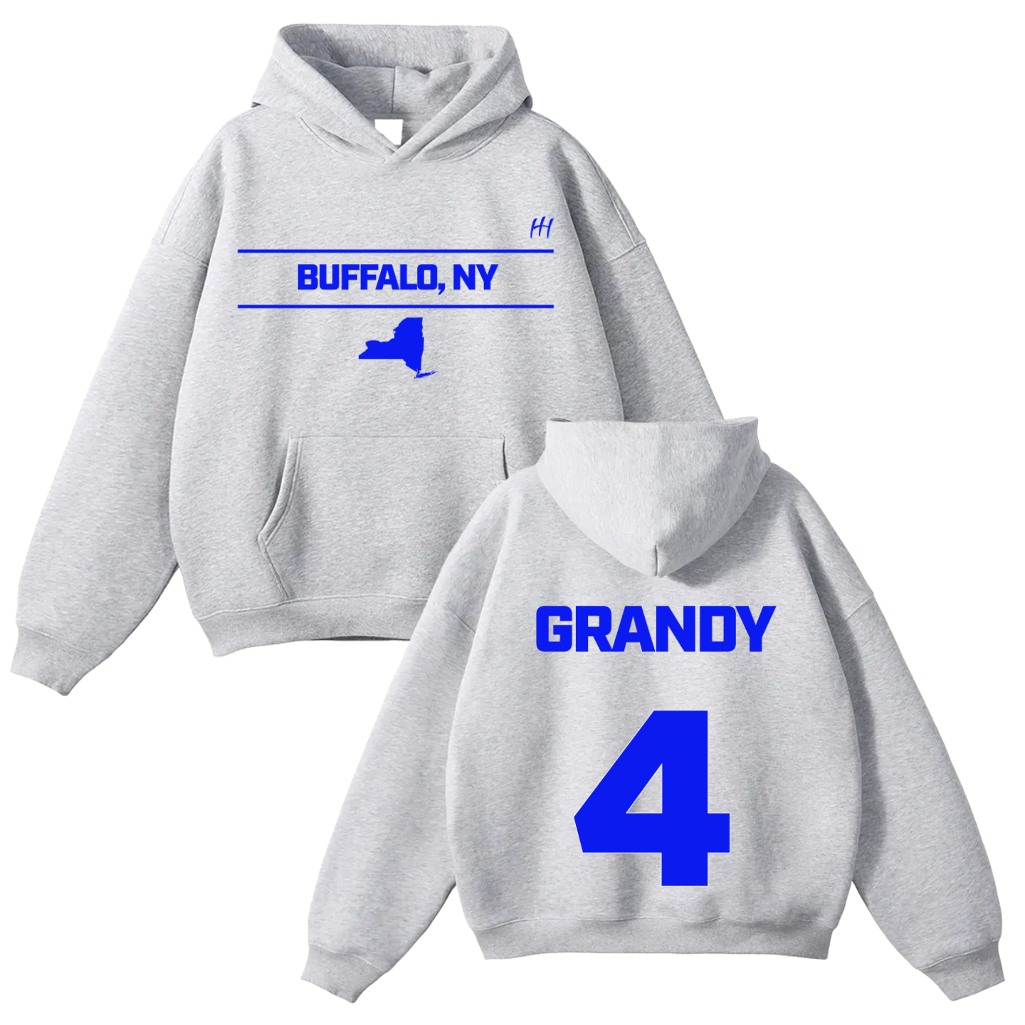 Austin Grandy Oversize Fleeced Hoodie