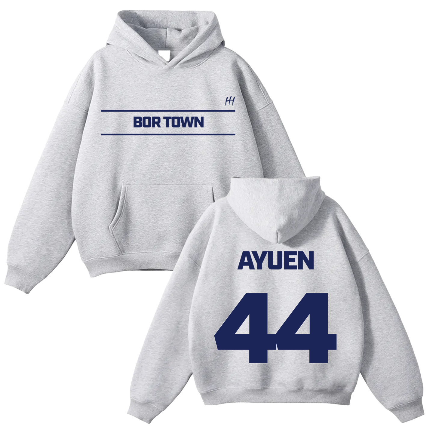 Akuei Ayuen Oversize Fleeced Hoodie