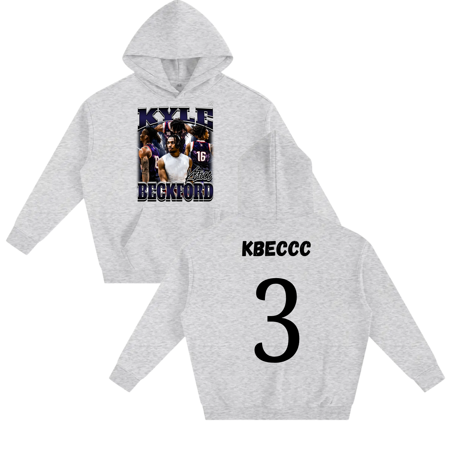 Kyle Beckford Oversize Fleeced Hoodie