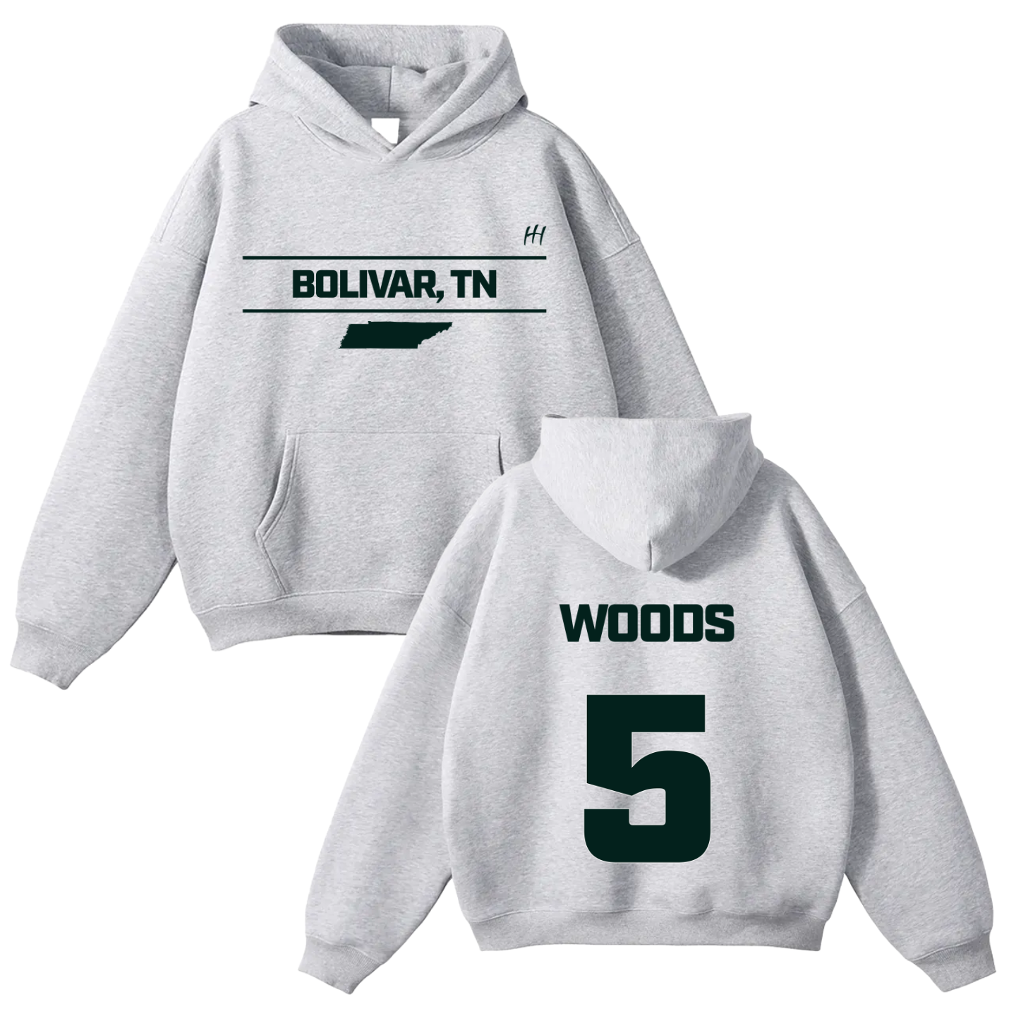 Toris Woods Oversize Fleeced Hoodie