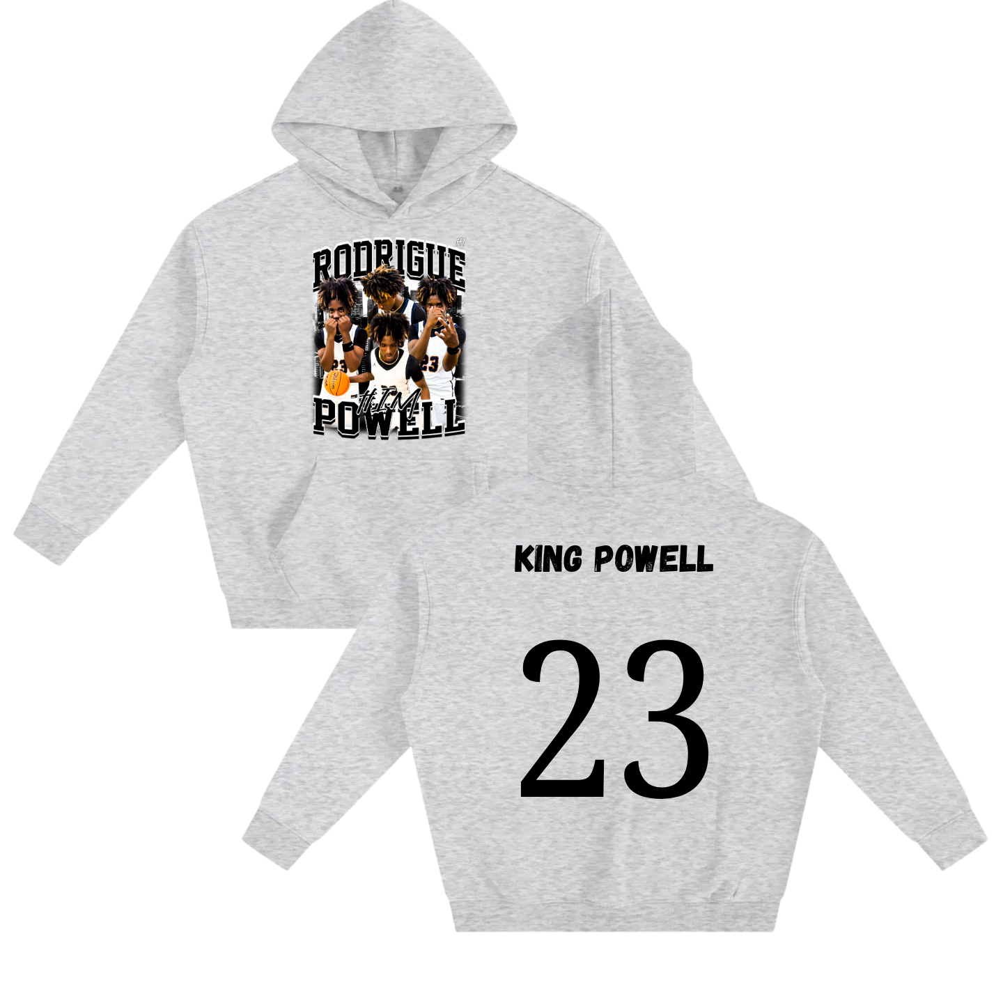 Rodrigue Powell Oversize Fleeced Hoodie