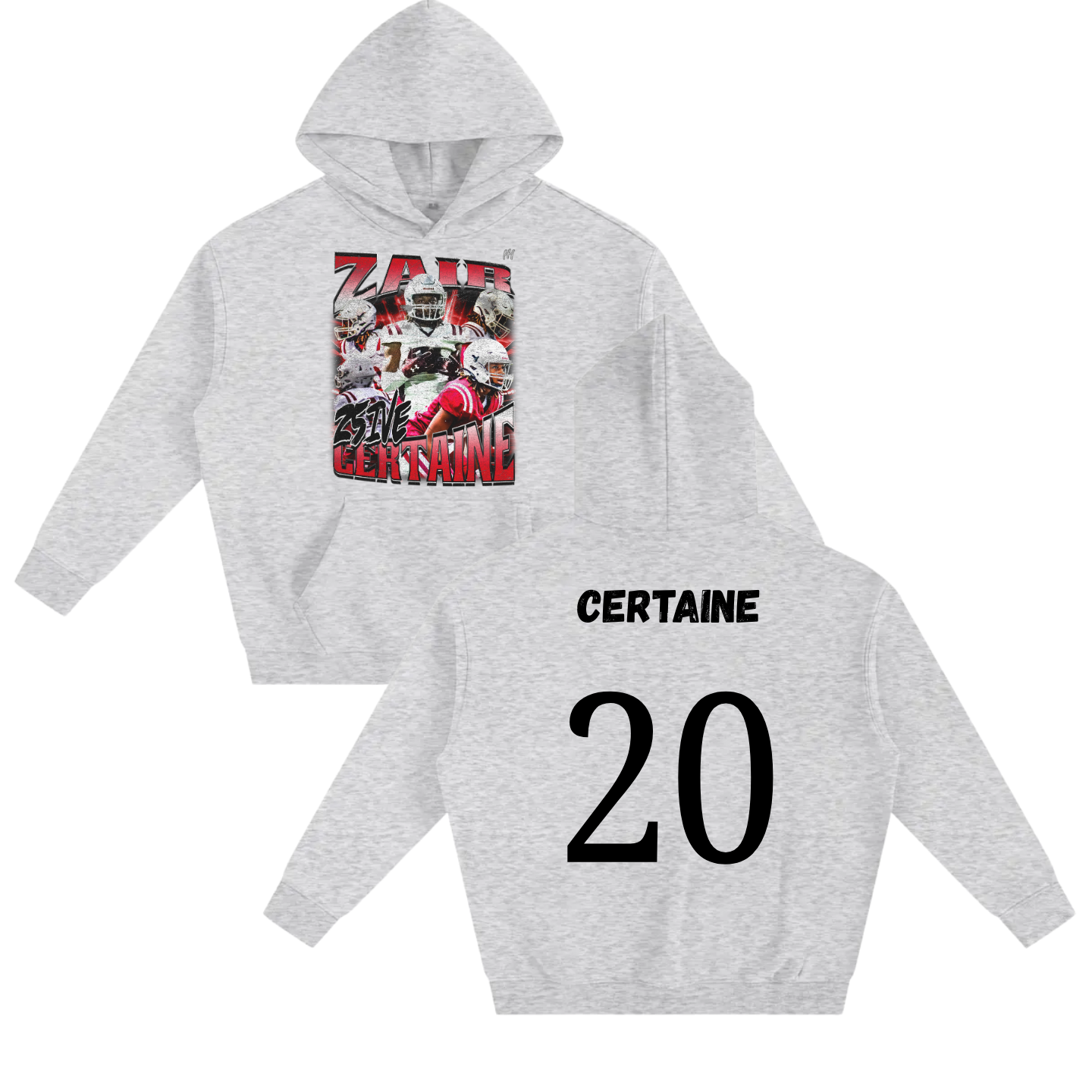 Zair Certaine Oversize Fleeced Hoodie