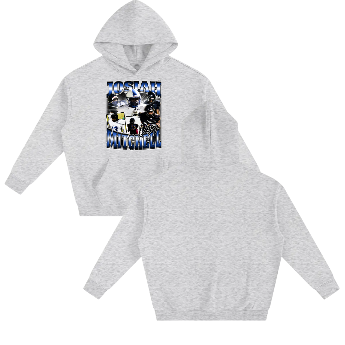 Josiah Mitchell Oversize Fleeced Hoodie
