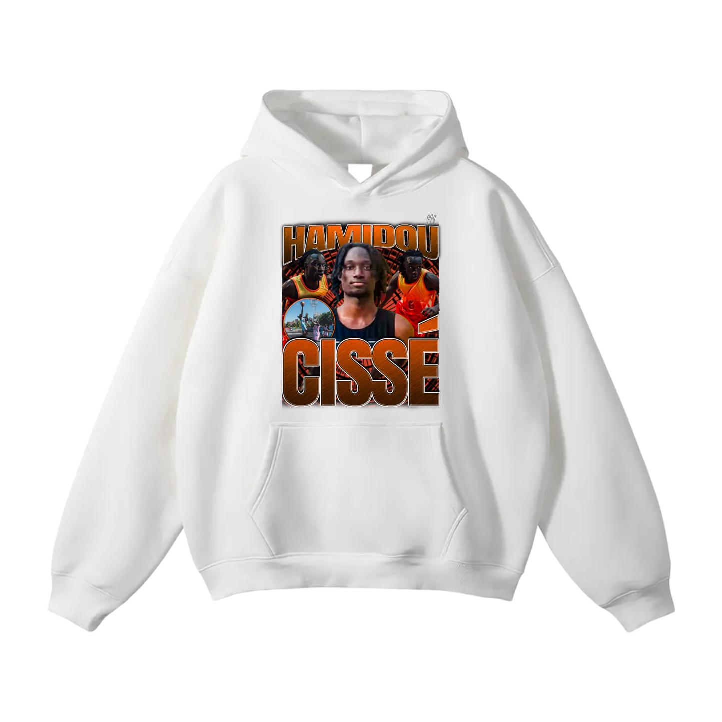 Cissé Hamidou Oversize Fleeced Hoodie
