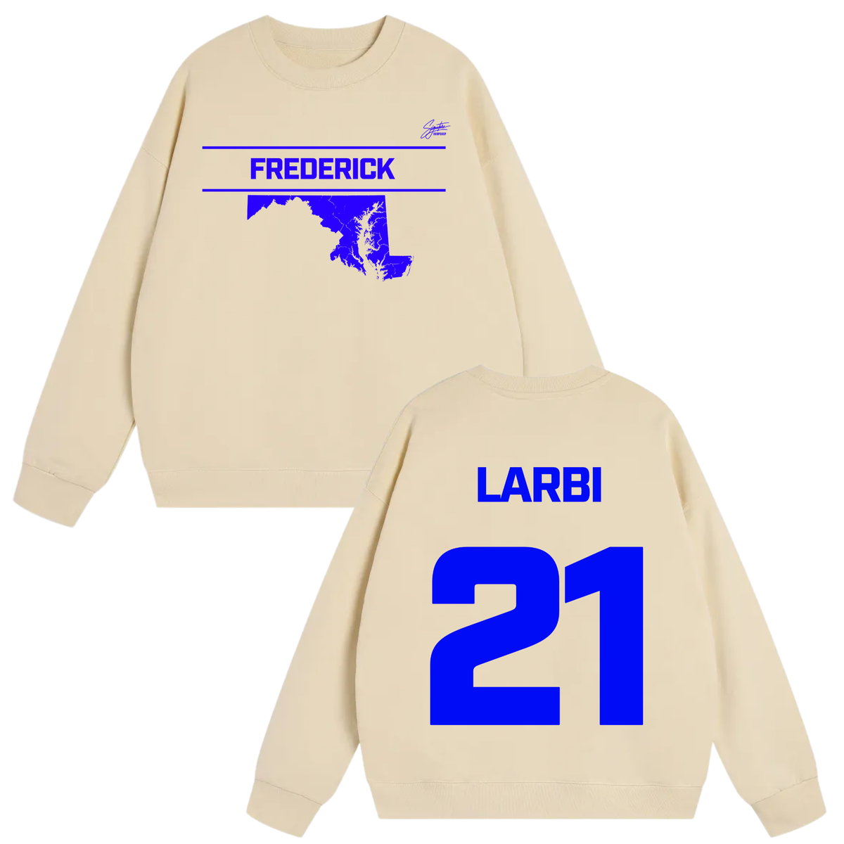 Sam Larbi Heavyweight Crewneck Sweatshirt