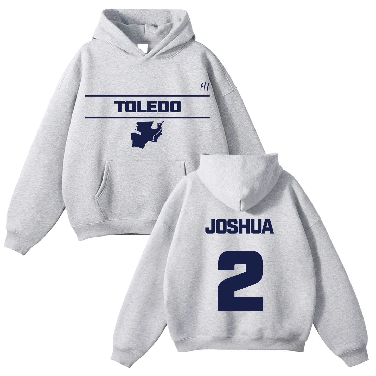 Joshua phillips Oversize Fleeced Hoodie