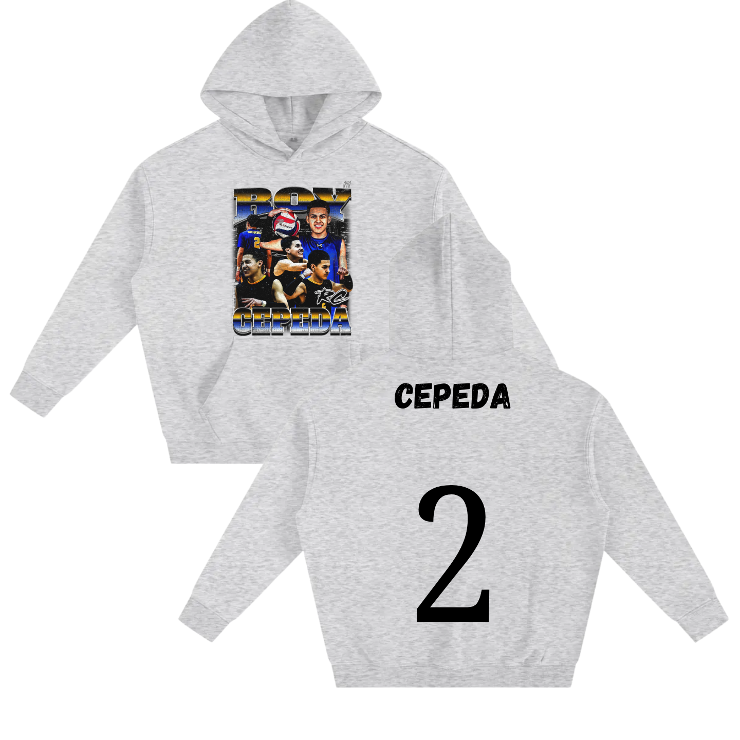 Roy Cepeda Oversize Fleeced Hoodie