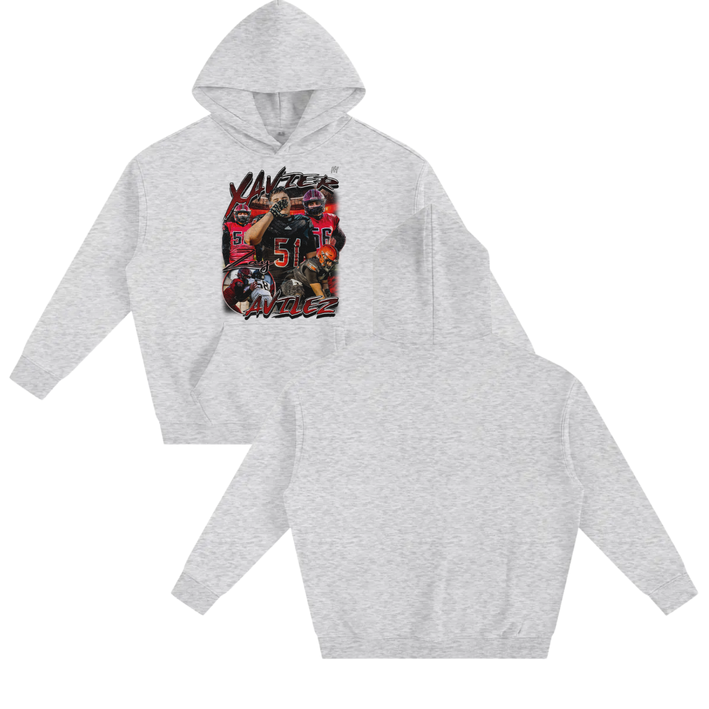 Xavier Avilez Oversize Fleeced Hoodie