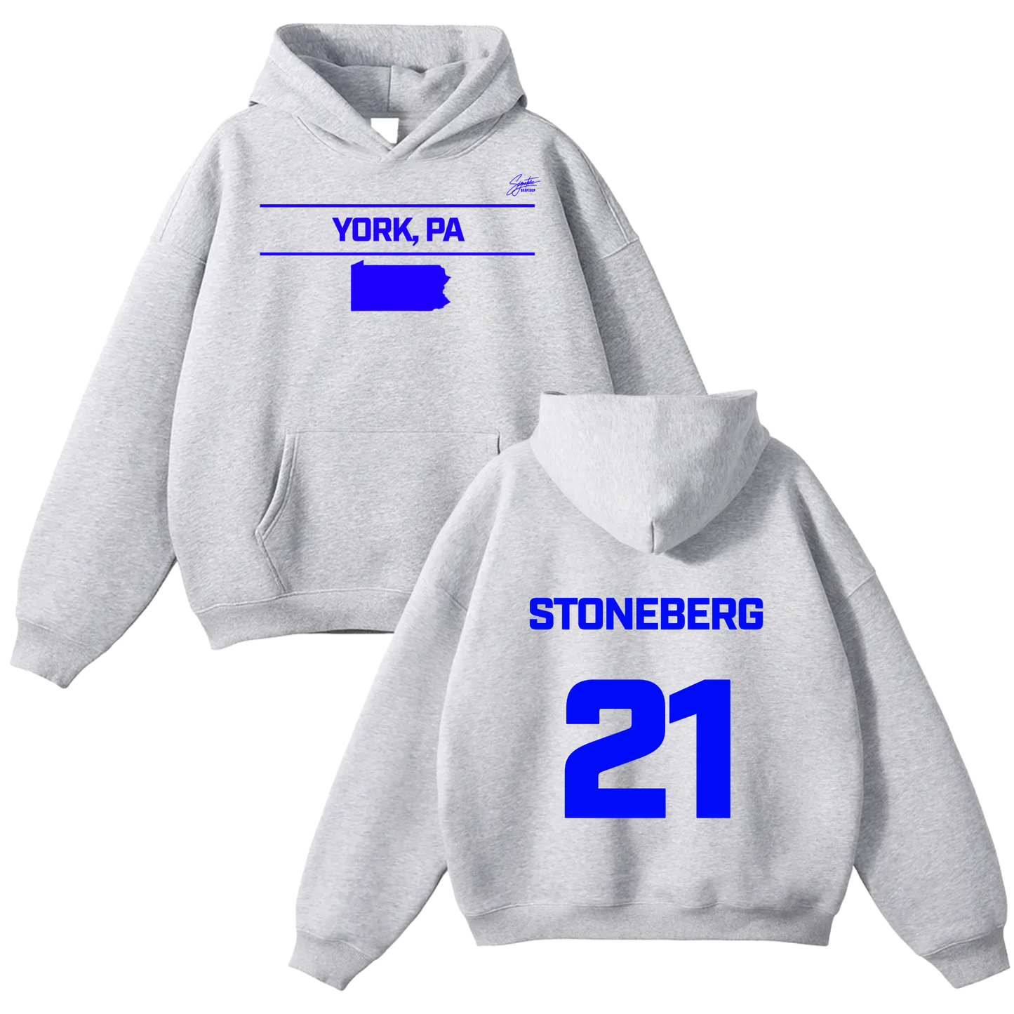 Juliana Stoneberg Oversize Fleeced Hoodie