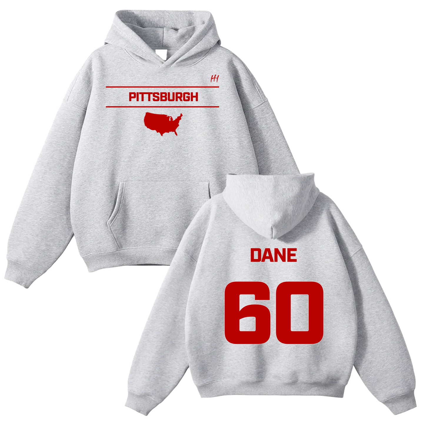 Dane Simmons Oversize Fleeced Hoodie