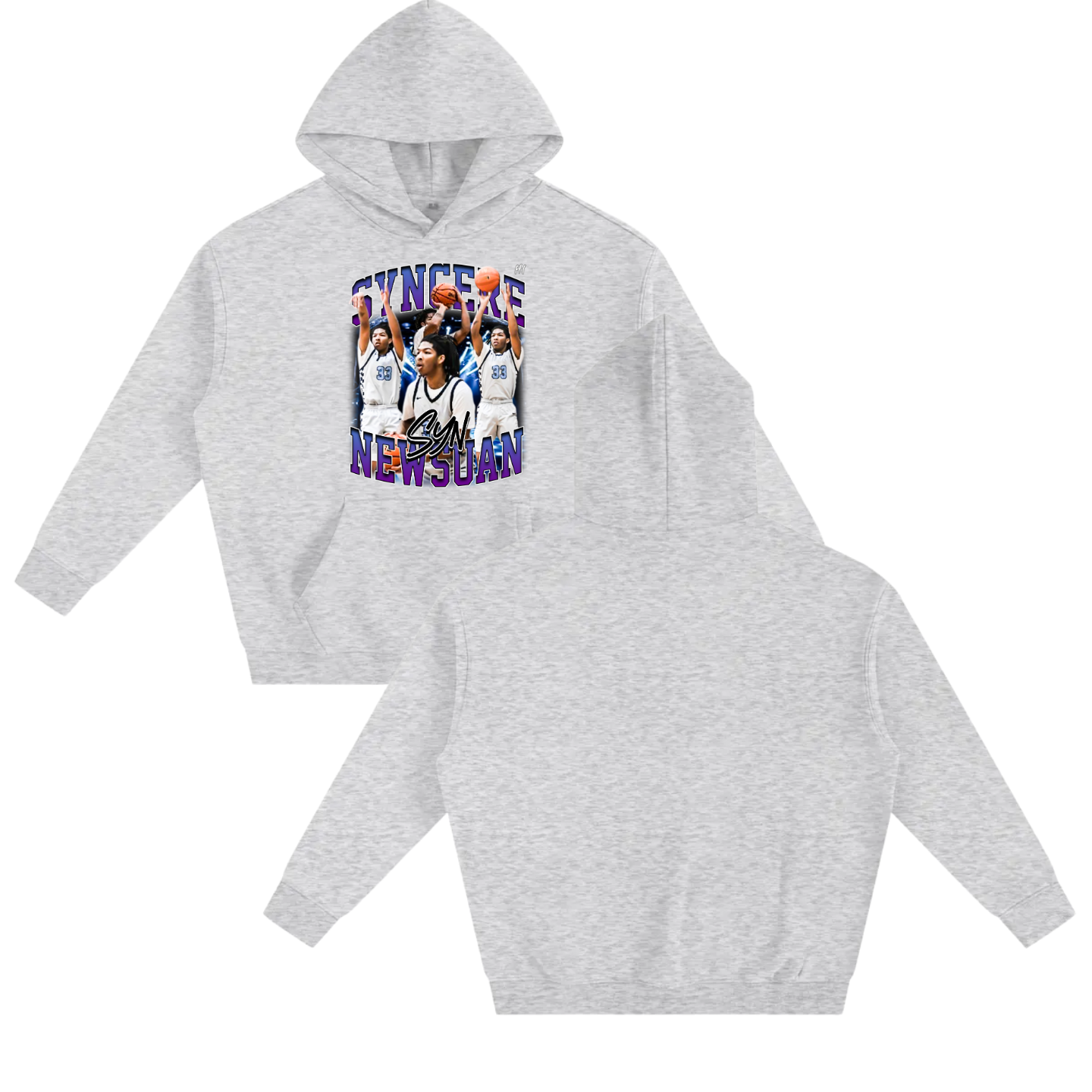 Syncere Newsuan Oversize Fleeced Hoodie