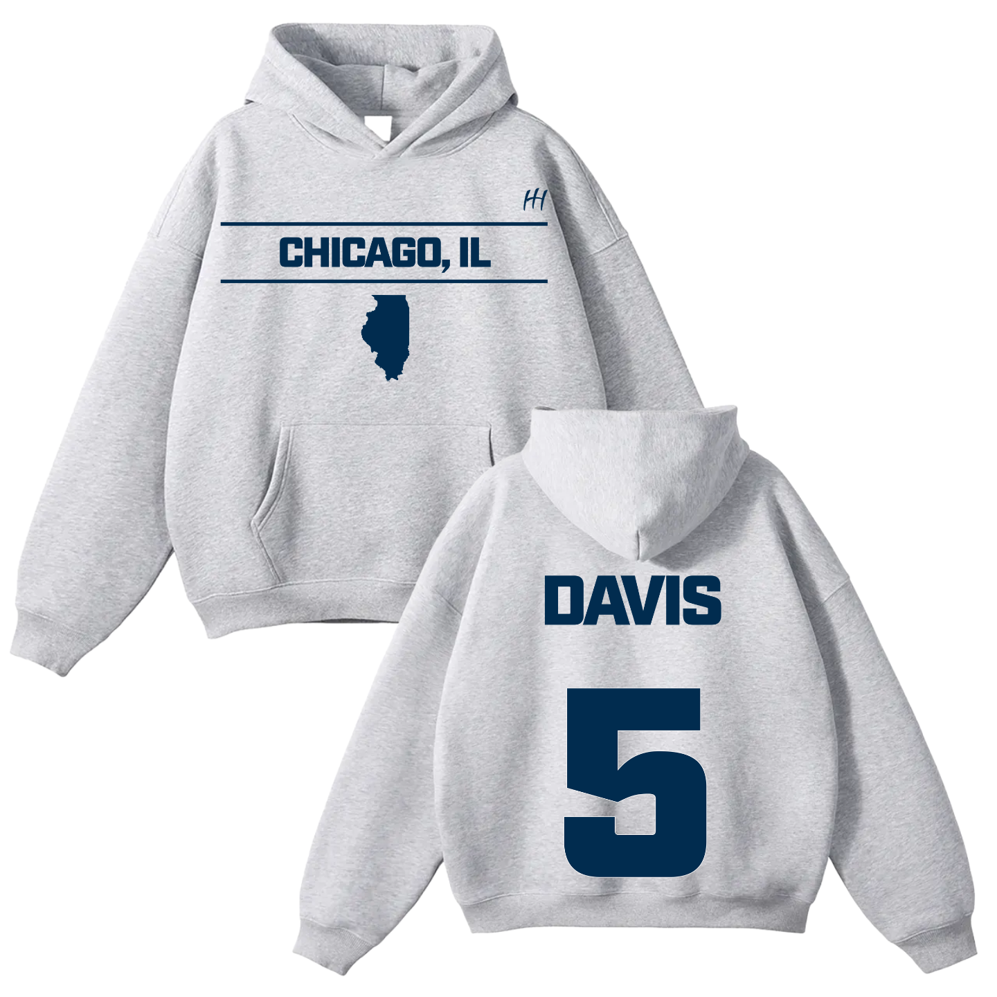 Dcarius Davis Oversize Fleeced Hoodie
