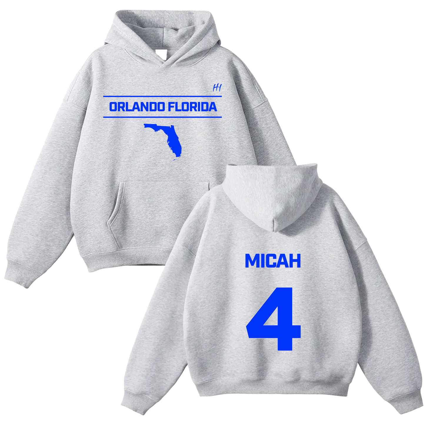 Micah Blackmon Oversize Fleeced Hoodie