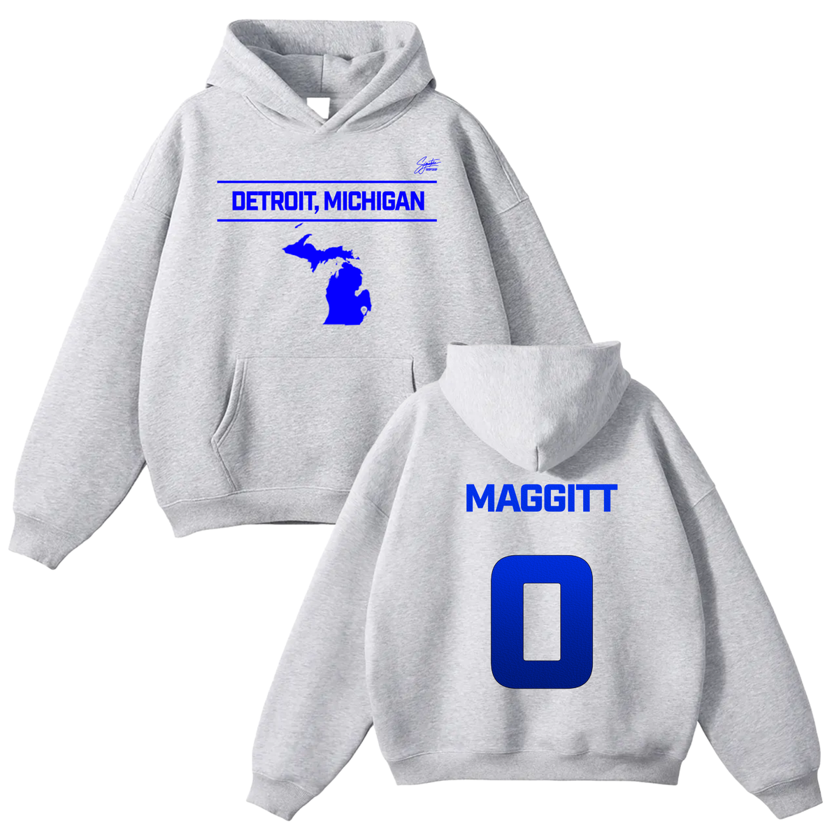 Dylan maggitt Oversize Fleeced Hoodie