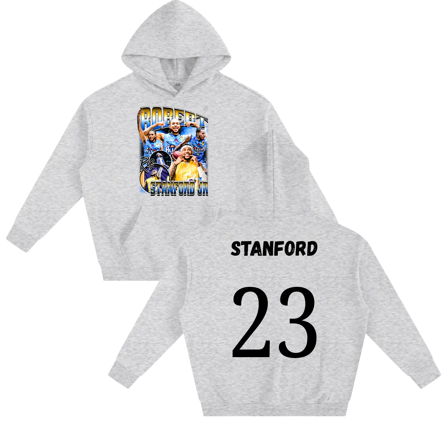 Robert Stanford Jr Oversize Fleeced Hoodie
