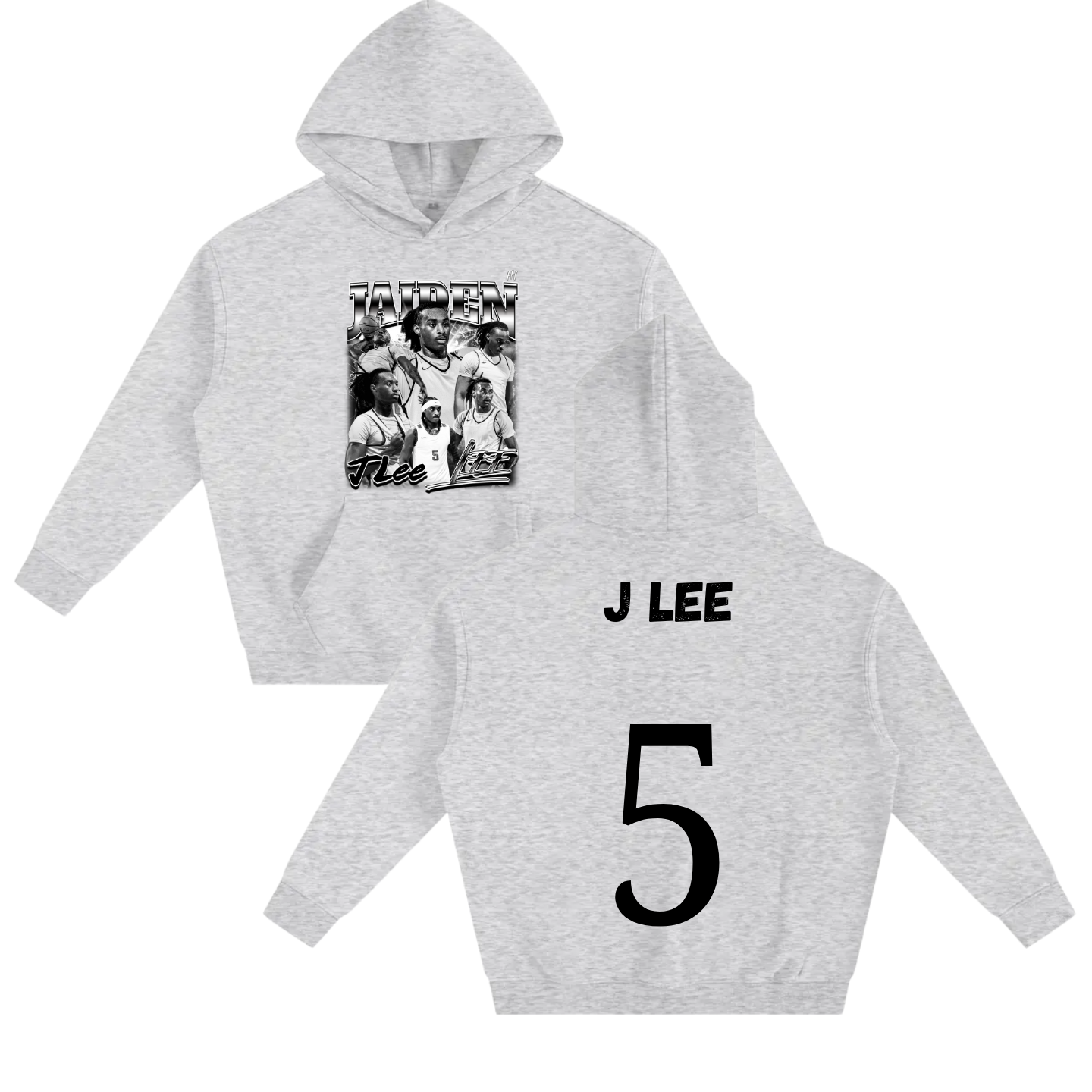 Jaiden Lee Oversize Fleeced Hoodie
