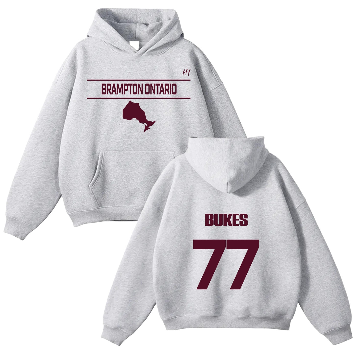 Cameron Buchanan Oversize Fleeced Hoodie