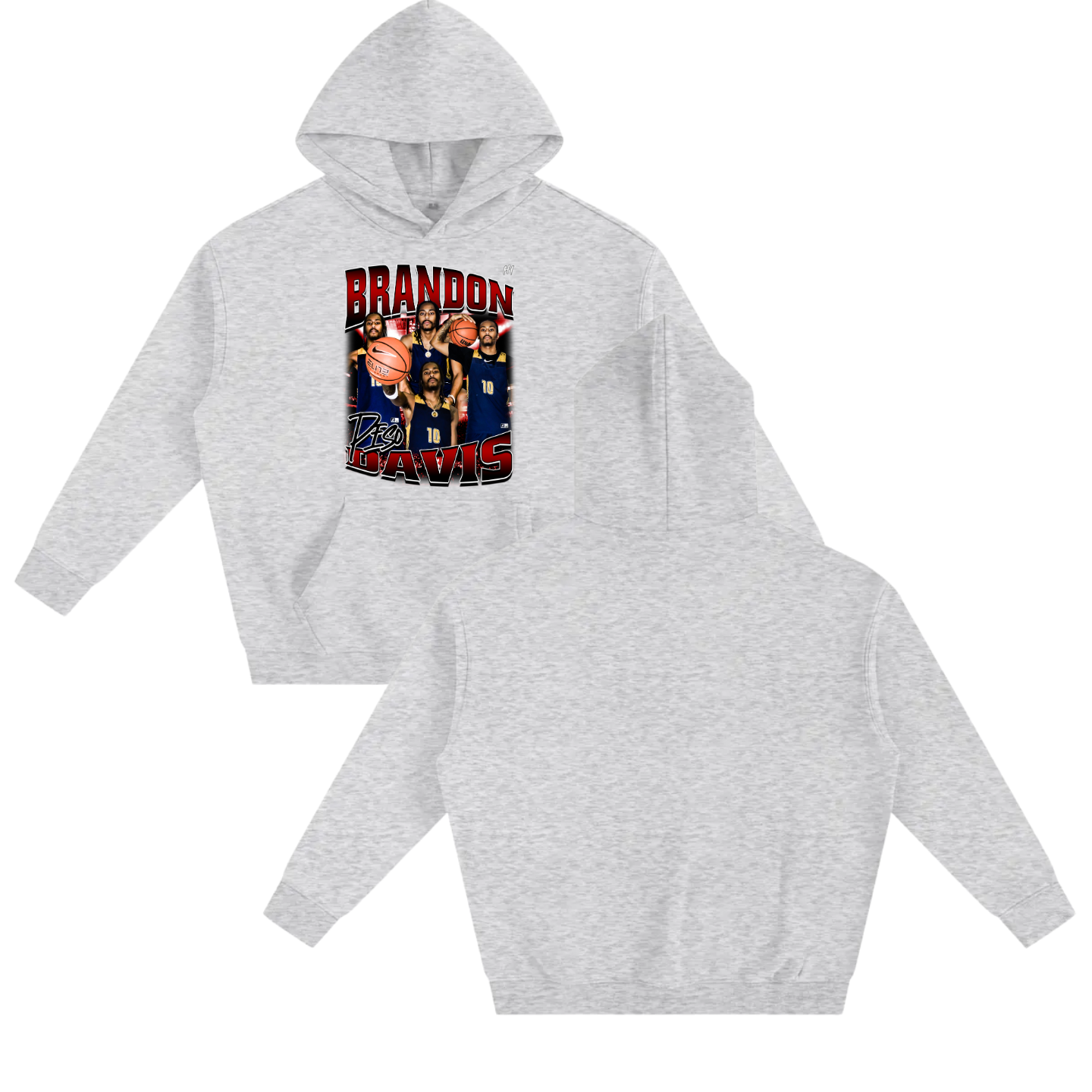 Brandon Davis Oversize Fleeced Hoodie