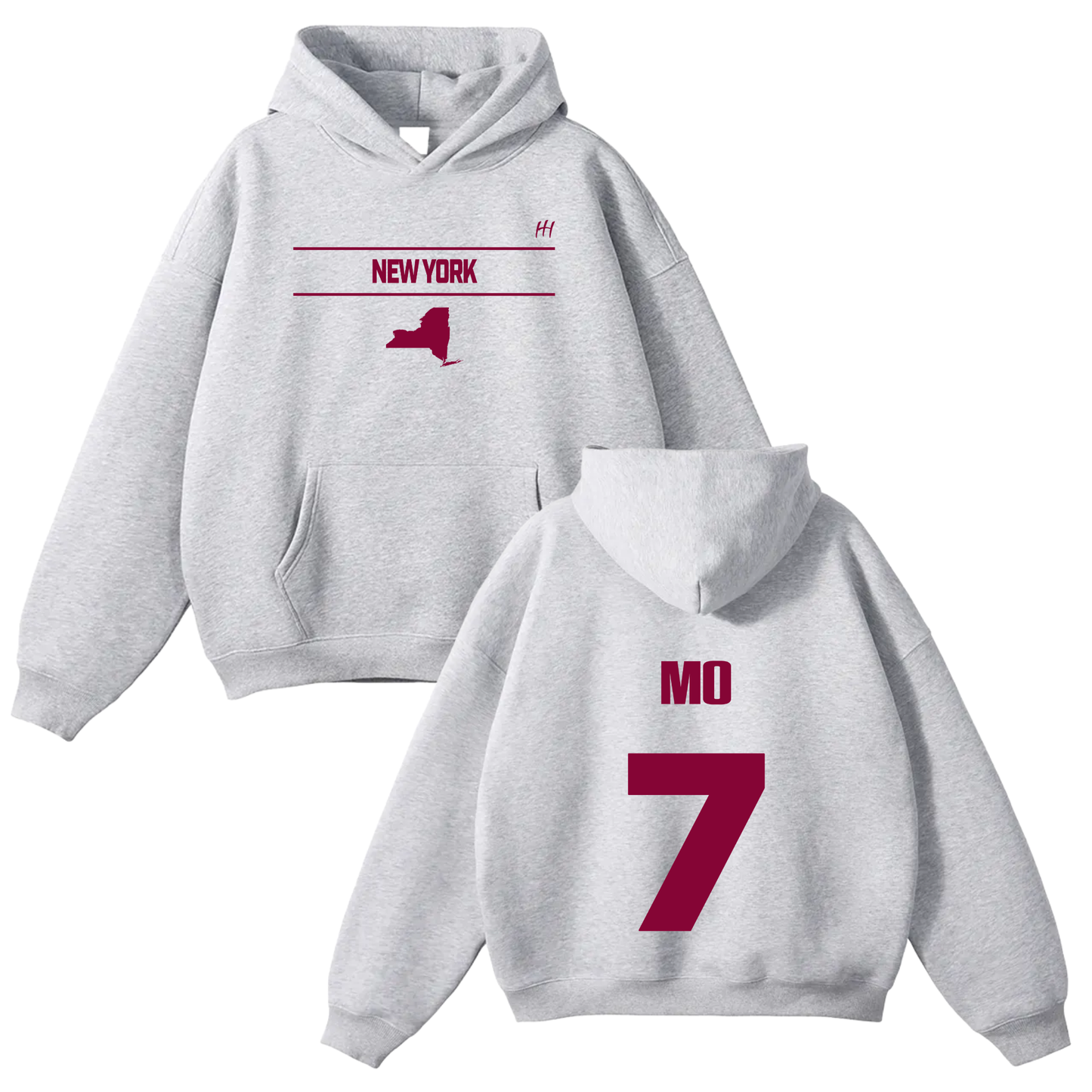 Mouhamad Sacko Oversize Fleeced Hoodie