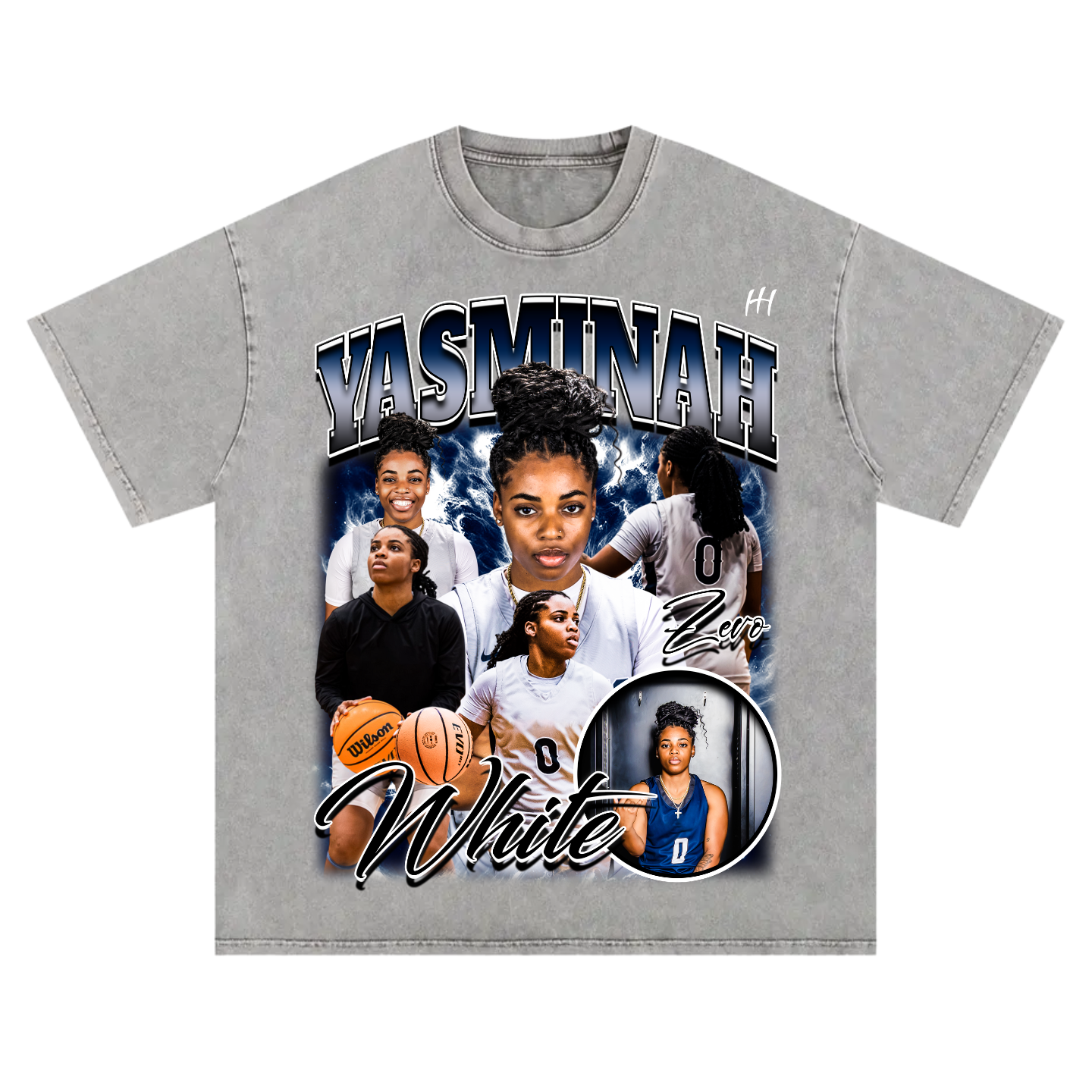 Yasminah White Oversized T-shirt