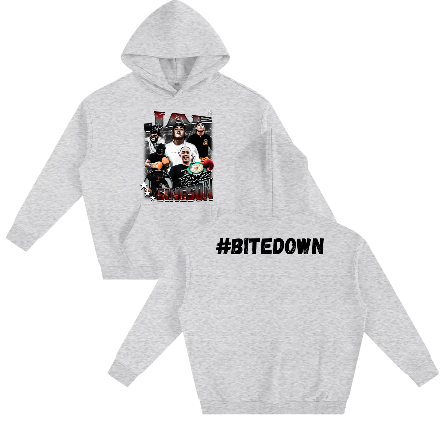Jae Singson Oversize Fleeced Hoodie