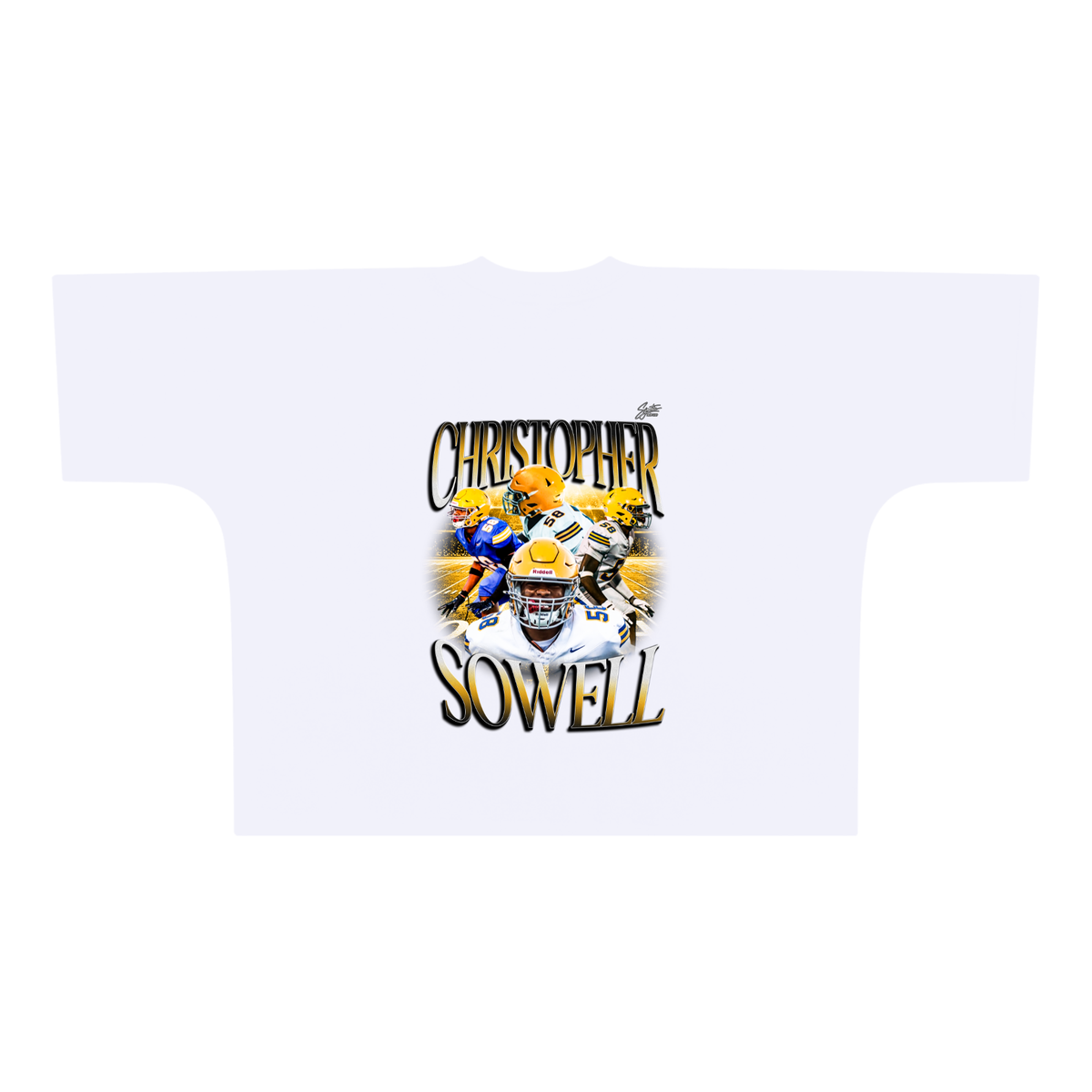 Christopher Sowell Premium Drop Shoulder/Boxy Tee