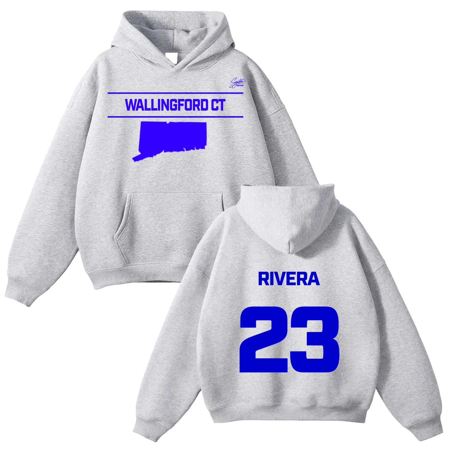 Christian Rivera Oversize Fleeced Hoodie