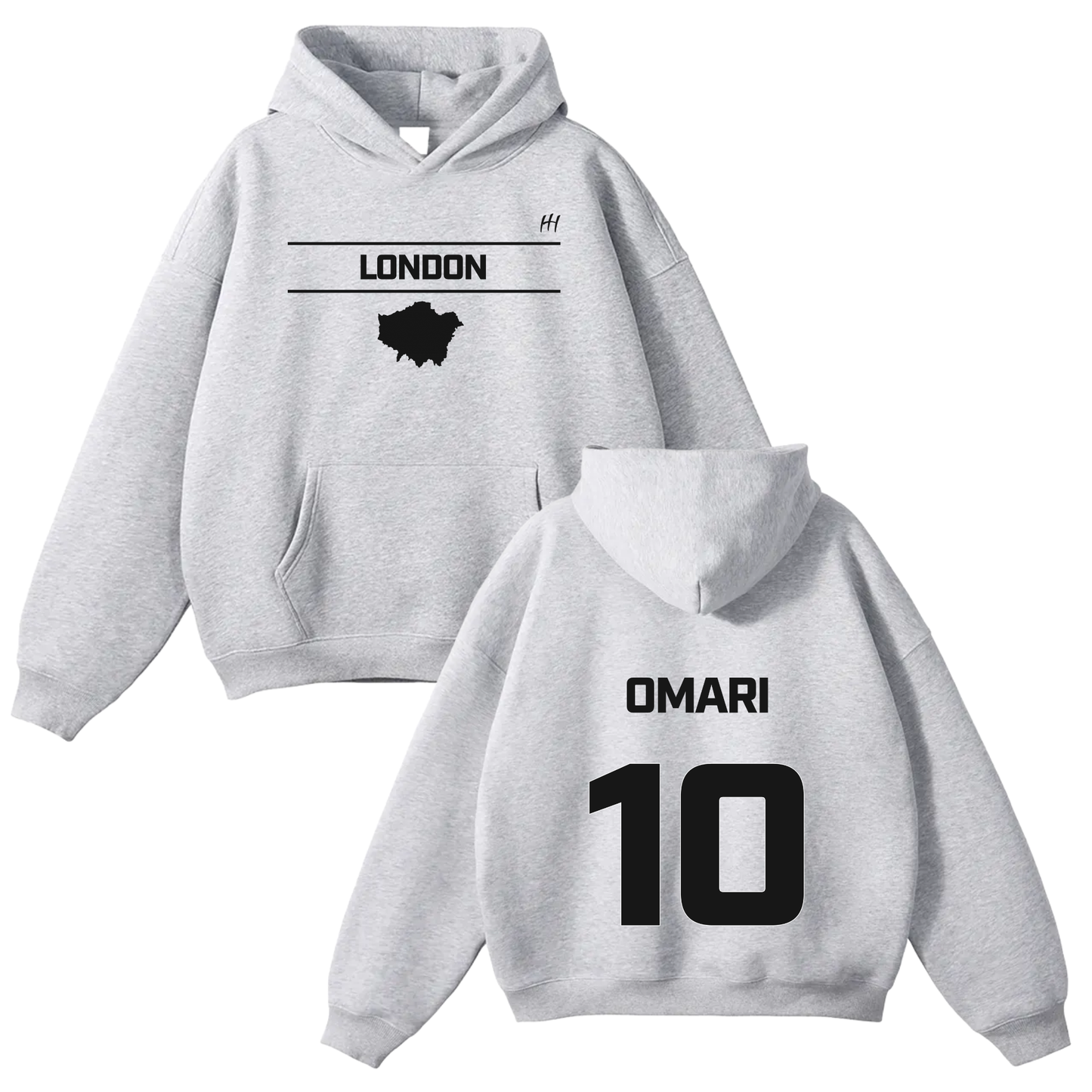 Omari Asare Oversize Fleeced Hoodie