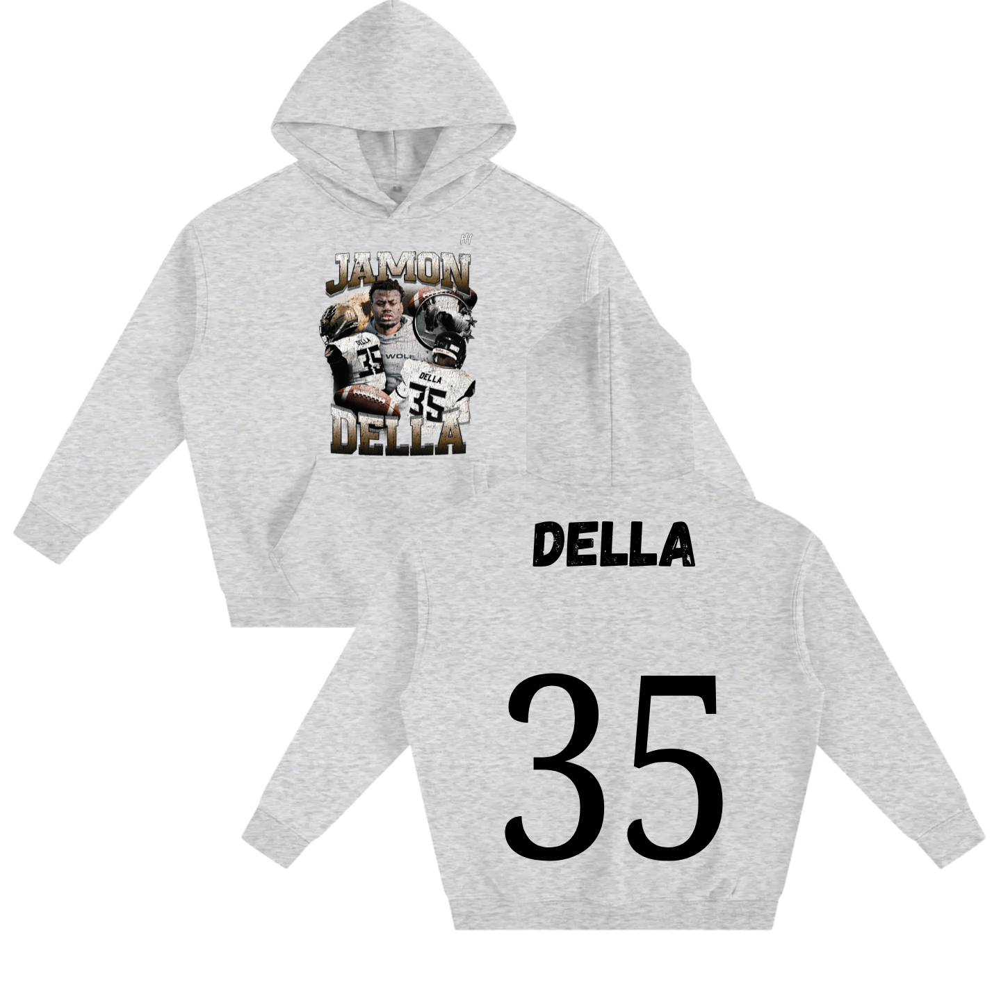 Jamon Della Oversize Fleeced Hoodie