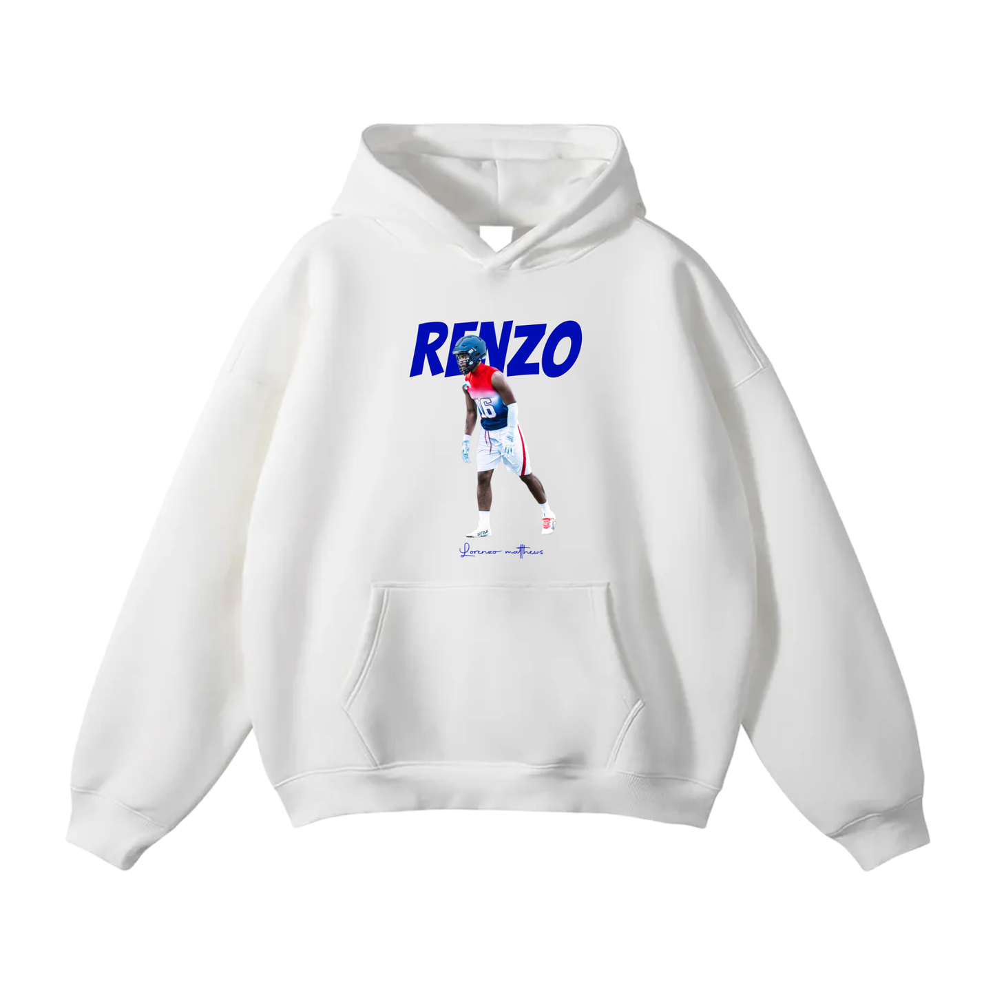 Lorenzo Matthews Oversize Fleeced Hoodie
